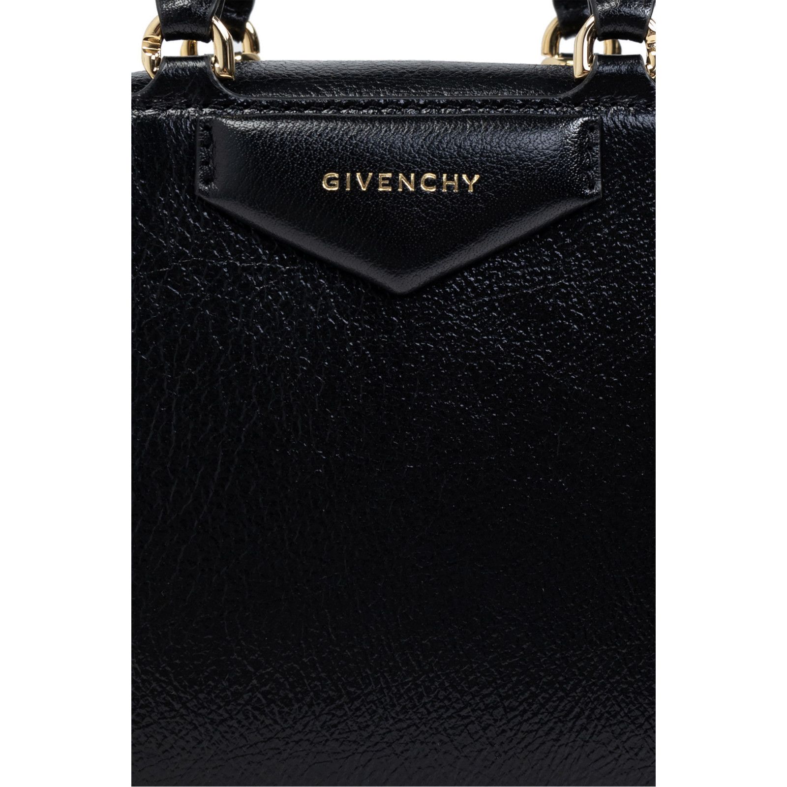 Givenchy GIVENCHY Mini Antigona Cube Black Leather Top Handle Bag New Size ONE SIZE - 5 Thumbnail