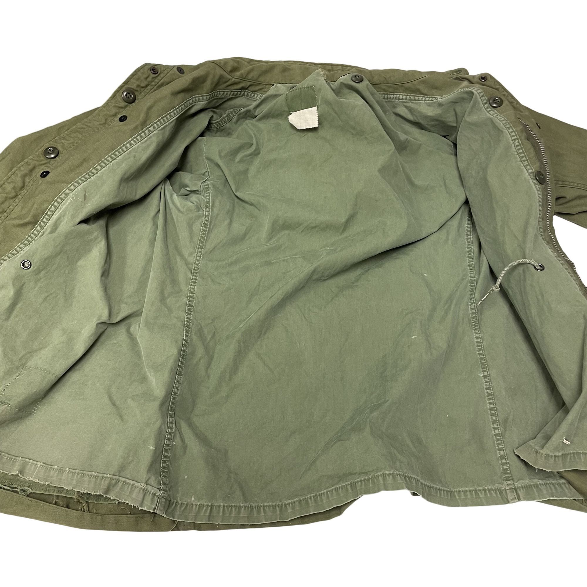 Other Vtg So-Sew Vietnam War Military OG 107 SATEEN Field Jacket Size US S / EU 44-46 / 1 - 5 Thumbnail