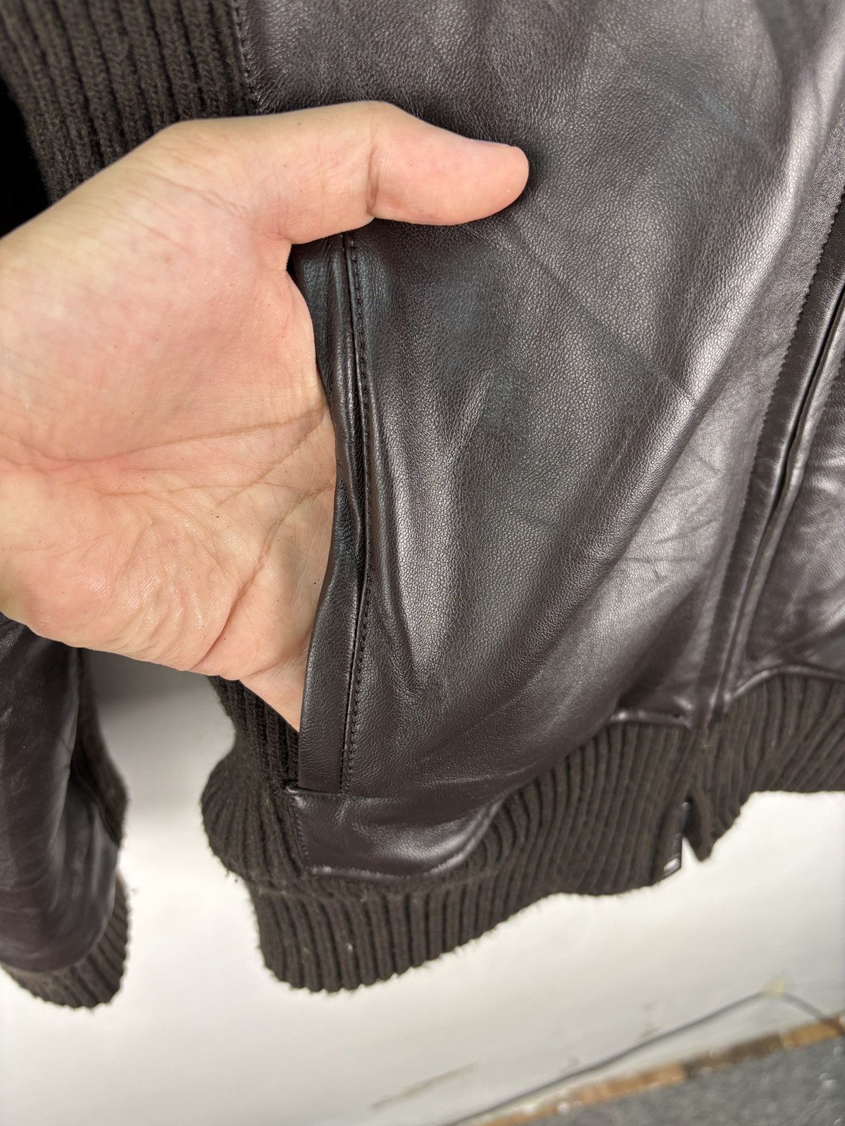 Japanese Brand Rare!! Vintage Japanese brand leather Jacket Size US M / EU 48-50 / 2 - 6 Thumbnail