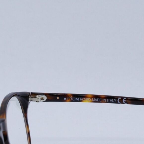 Tom Ford Tom Ford FT5805-B/V 054 Eyeglasses Havana 52mm Square Frame Size ONE SIZE - 5 Thumbnail