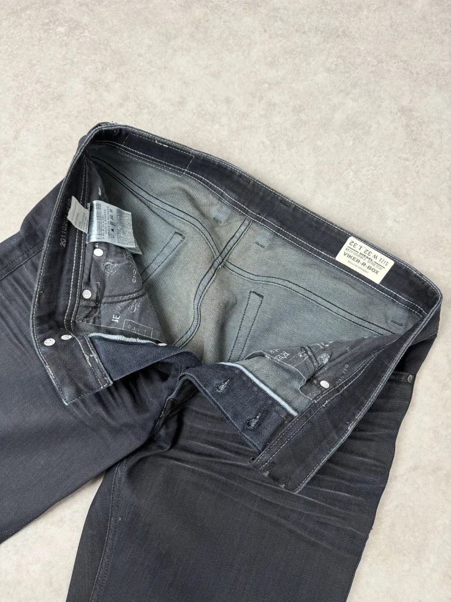 Diesel Diesel Black Stretch Biker Denim Jeans Size US 32 / EU 48 - 10 Thumbnail