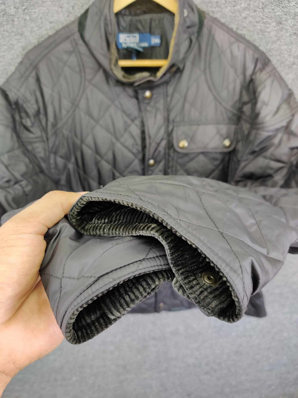Polo Ralph Lauren Vintage Polo Ralph Lauren Quilted Jacket Size US XL / EU 56 / 4 - 12 Thumbnail