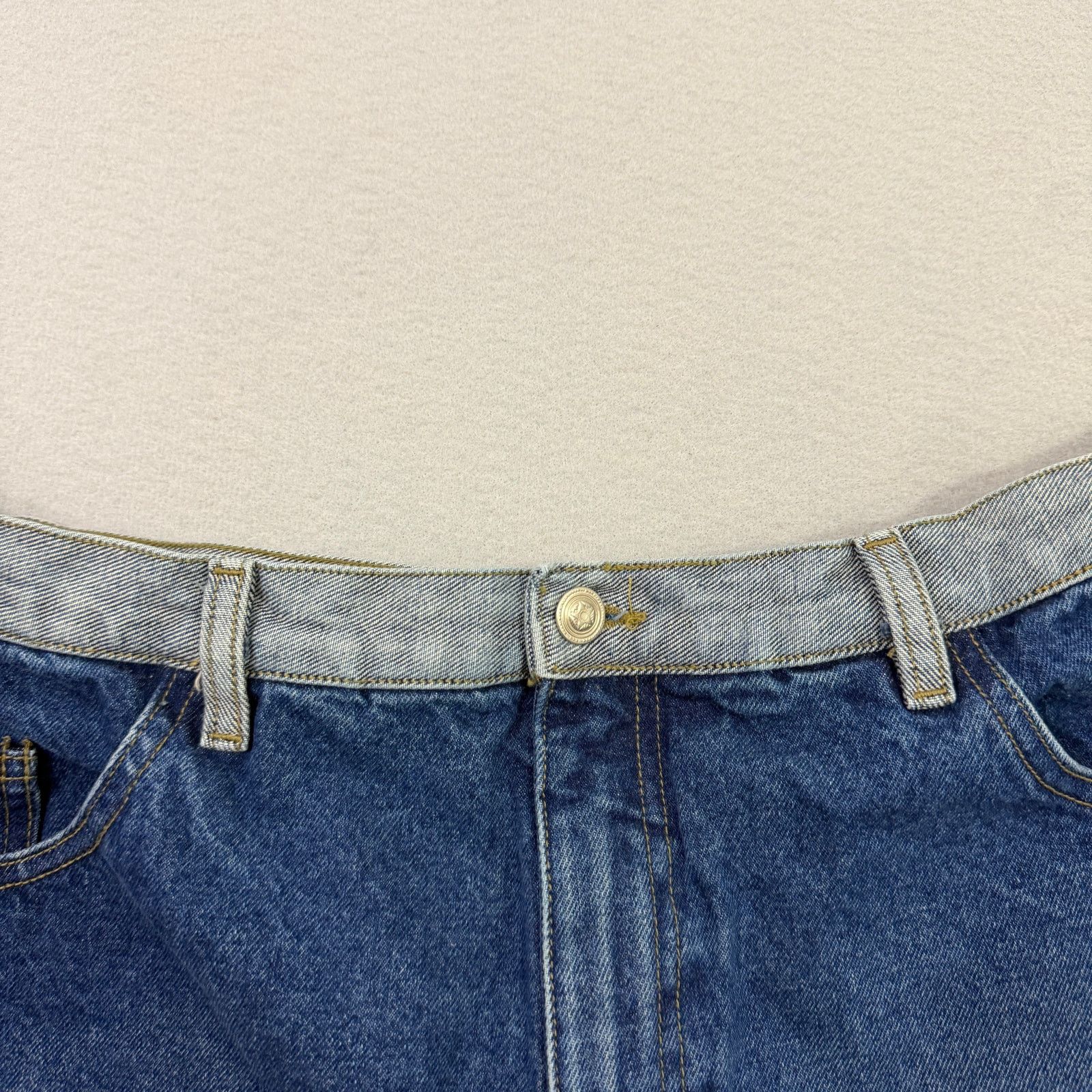 Croft & Barrow Vintage Croft & Barrow Jean Shorts Mens 38 Blue 9" Inseam Size US 38 / EU 54 - 3 Thumbnail