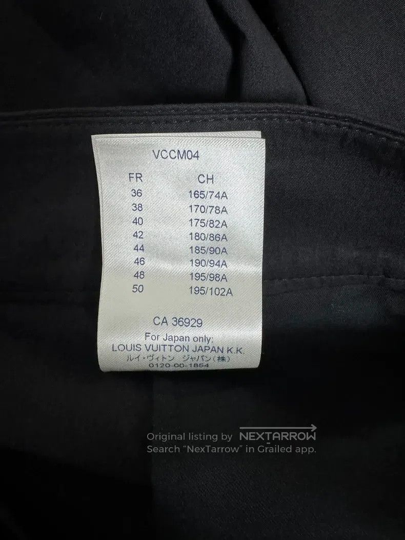 Louis Vuitton Louis Vuitton Straight-leg slacks pants Size US 44 / EU 60 - 7 Thumbnail