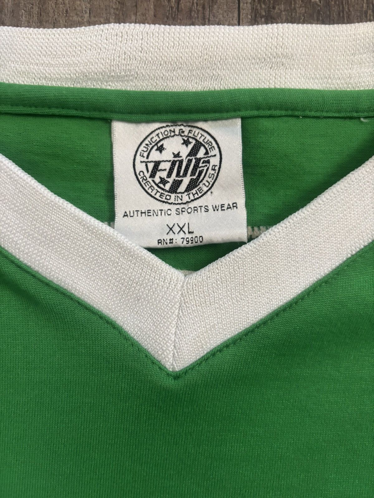 Ecko Unltd. Vintage Function & Future Cropped Stitched Football Jersey Size US XXL / EU 58 / 5 - 3 Thumbnail