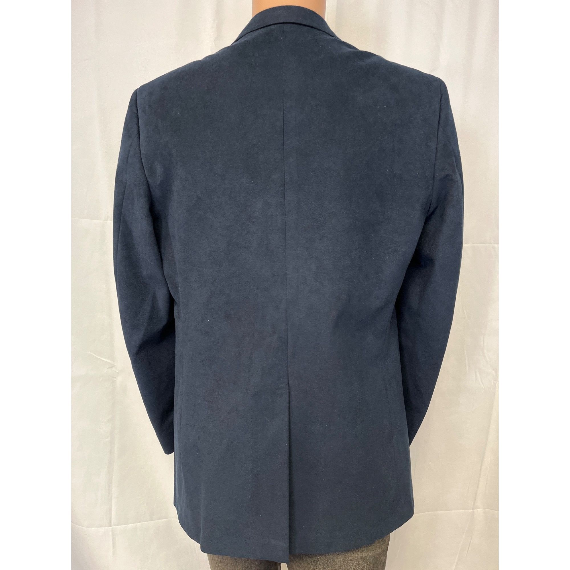 Saks Fifth Avenue Saks Fifth Avenue Men's Blue Blazer/Sports Coat Size XL SKU Size 44R - 2 Thumbnail