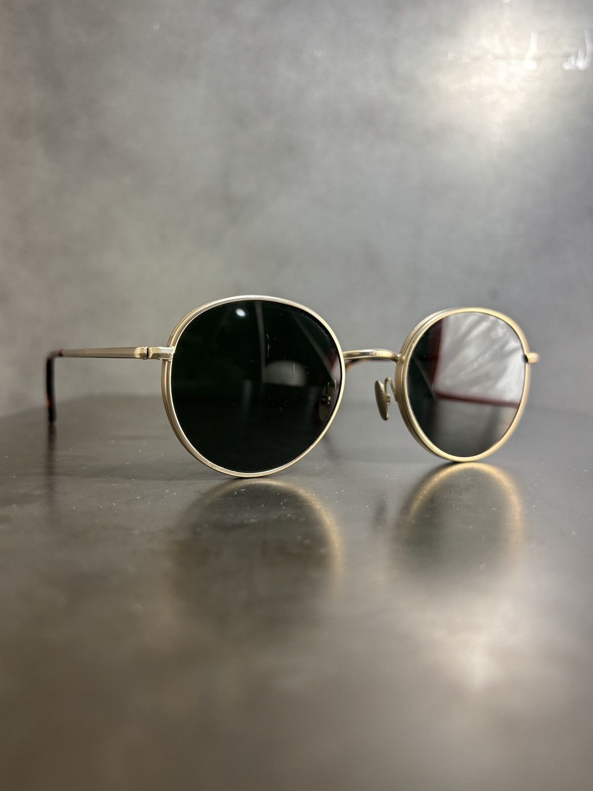 Cutler and Gross Sunglasses M:1314 Metal Handmade in Italy