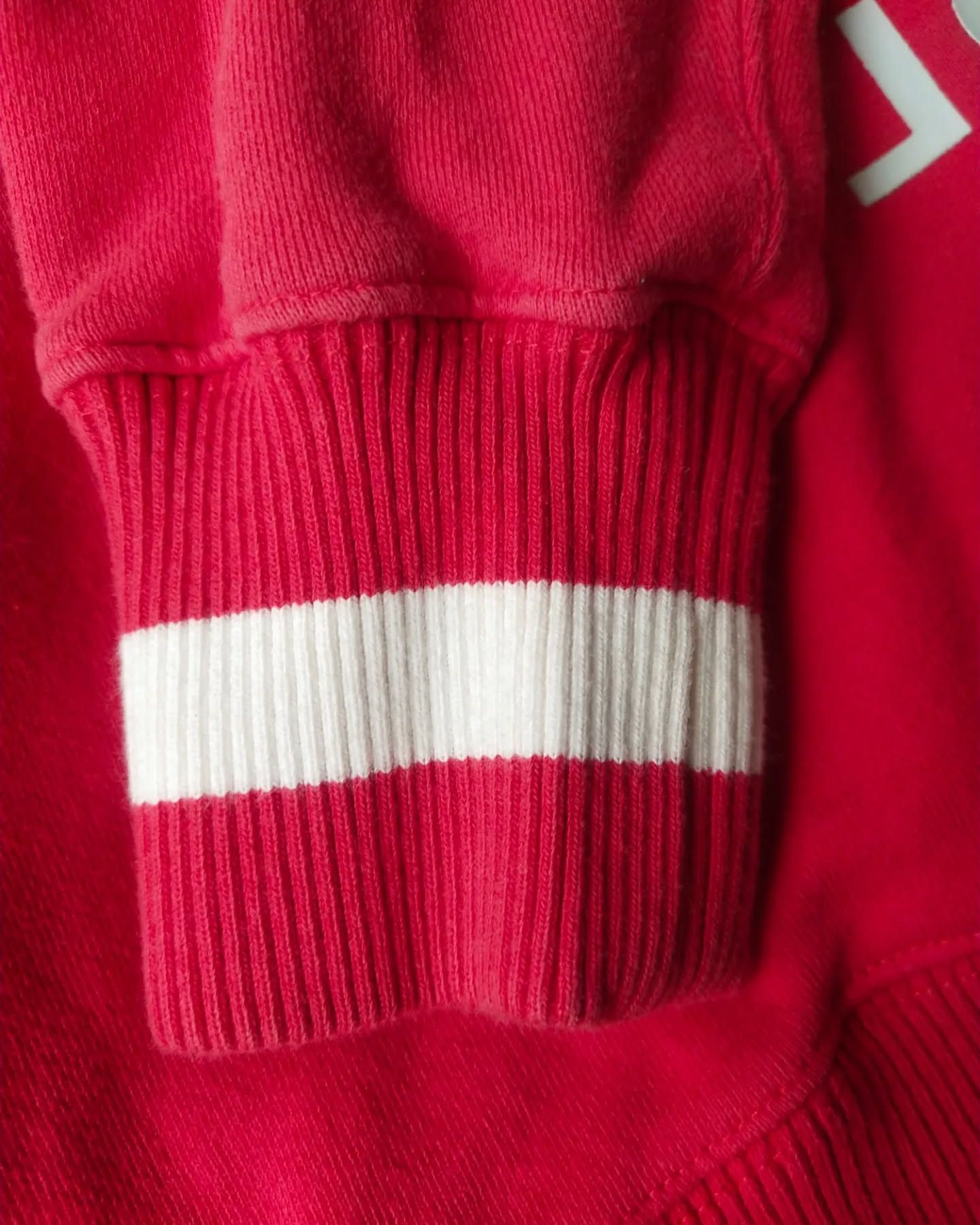 Kangol × MOUSSY Moussy Studio Wear x Kangol Red Reversed Big Logo Crewneck Size L / US 10 / IT 46 - 5 Thumbnail