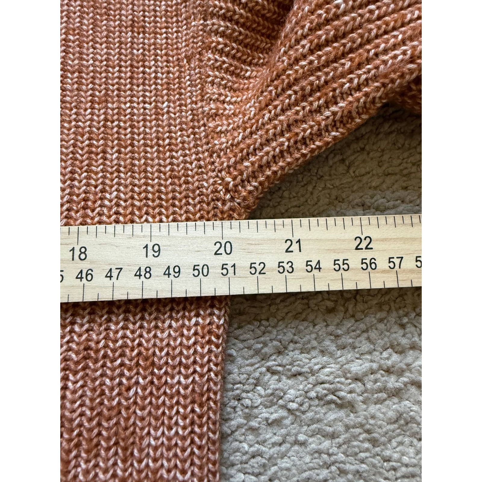 Other J. Jill Long Sleeve Button-Up Knit Cardigan Brown Women's SP Size S / US 4 / IT 40 - 7 Thumbnail