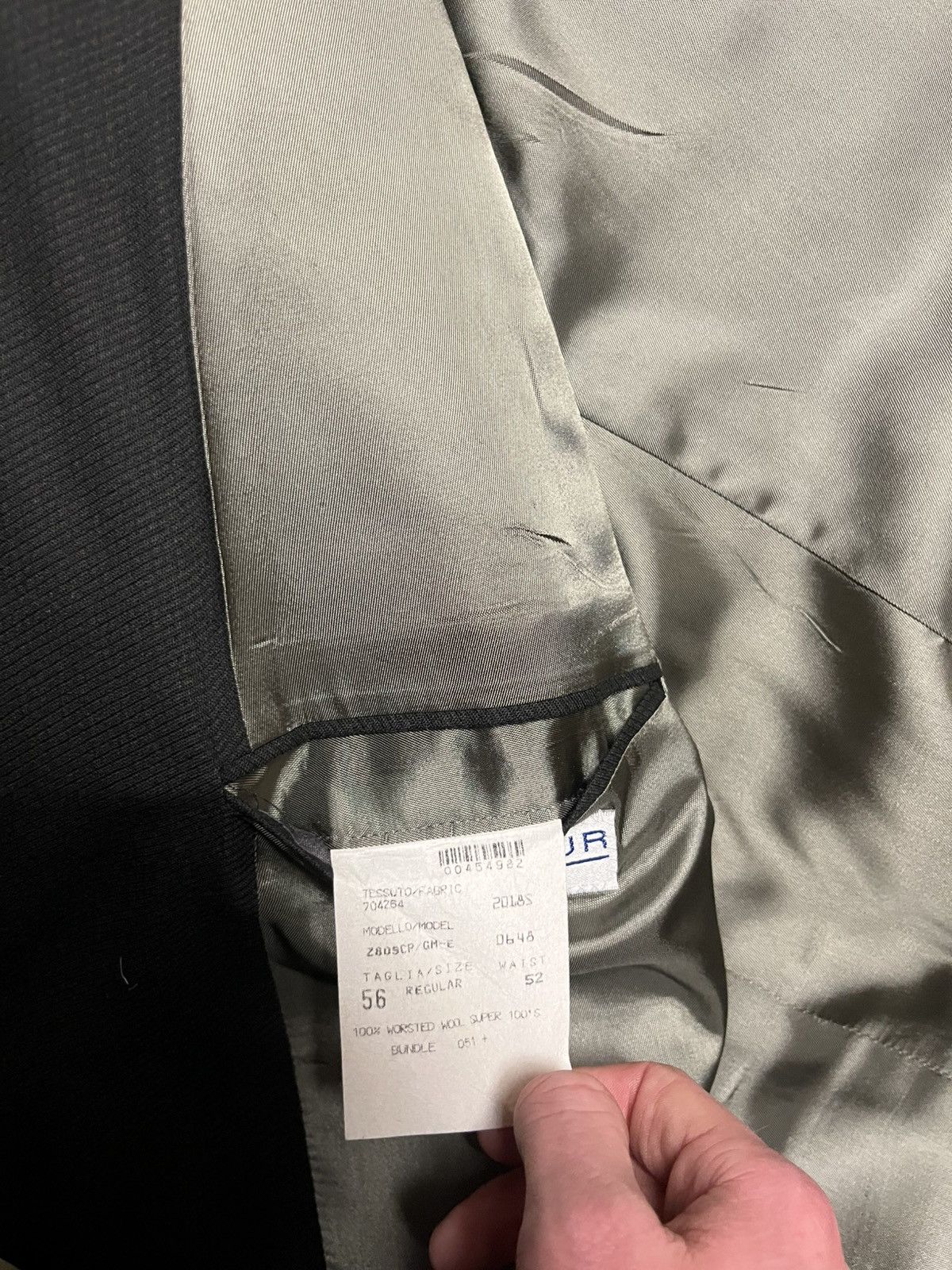 Givenchy Givenchy Monsieur Men's Suit 56 Regular Grey great condition Size 54R - 4 Thumbnail
