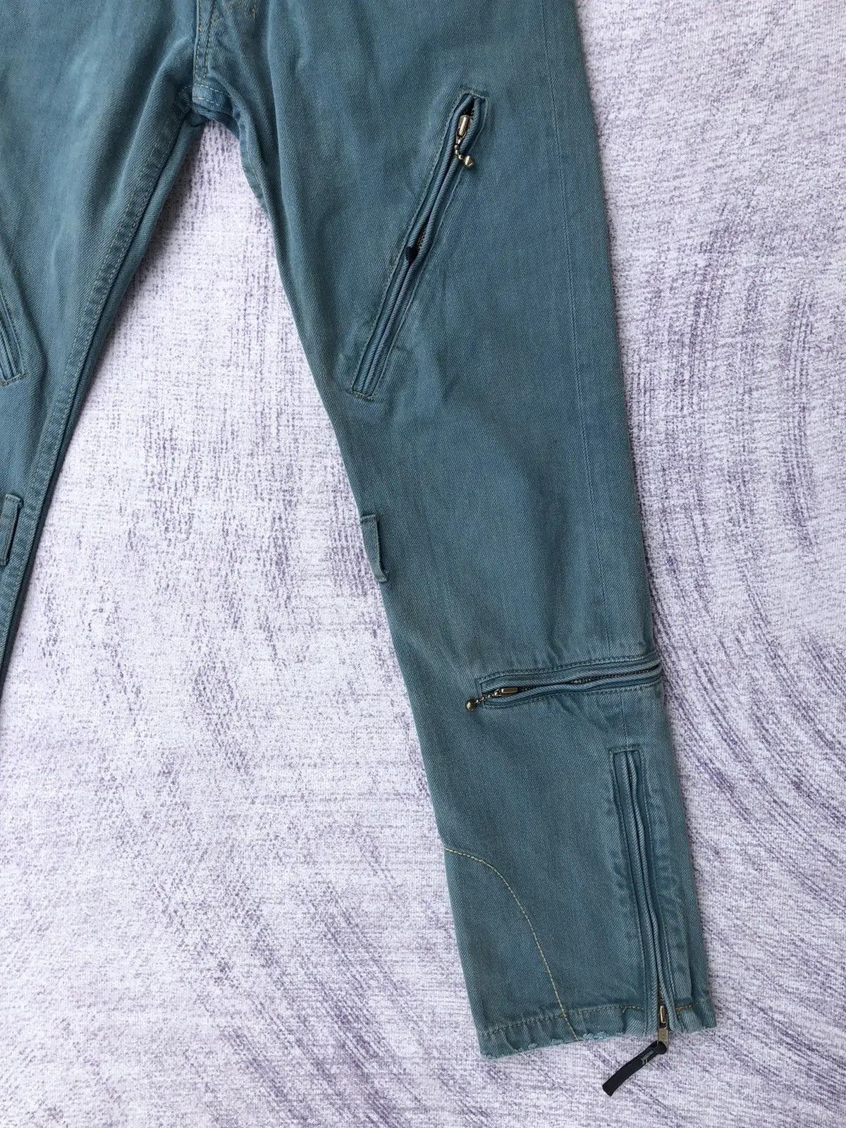 Vintage Vintage Pants Very Rare Zipper Design Size US 30 / EU 46 - 4 Thumbnail