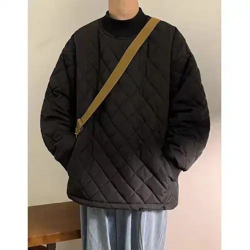 Other Black utility mock neck quilted padded top puffer Size US L / EU 52-54 / 3 - 1 Thumbnail