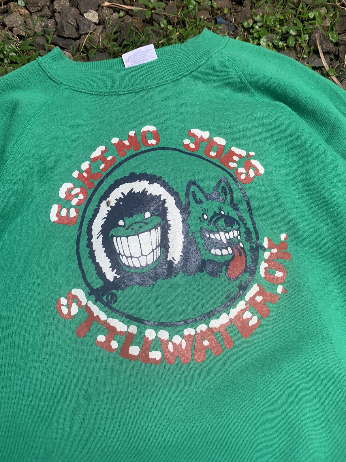 Vintage Vintage eskimo joe's stillwater crewneck sweatshirt Size US XL / EU 56 / 4 - 2 Thumbnail