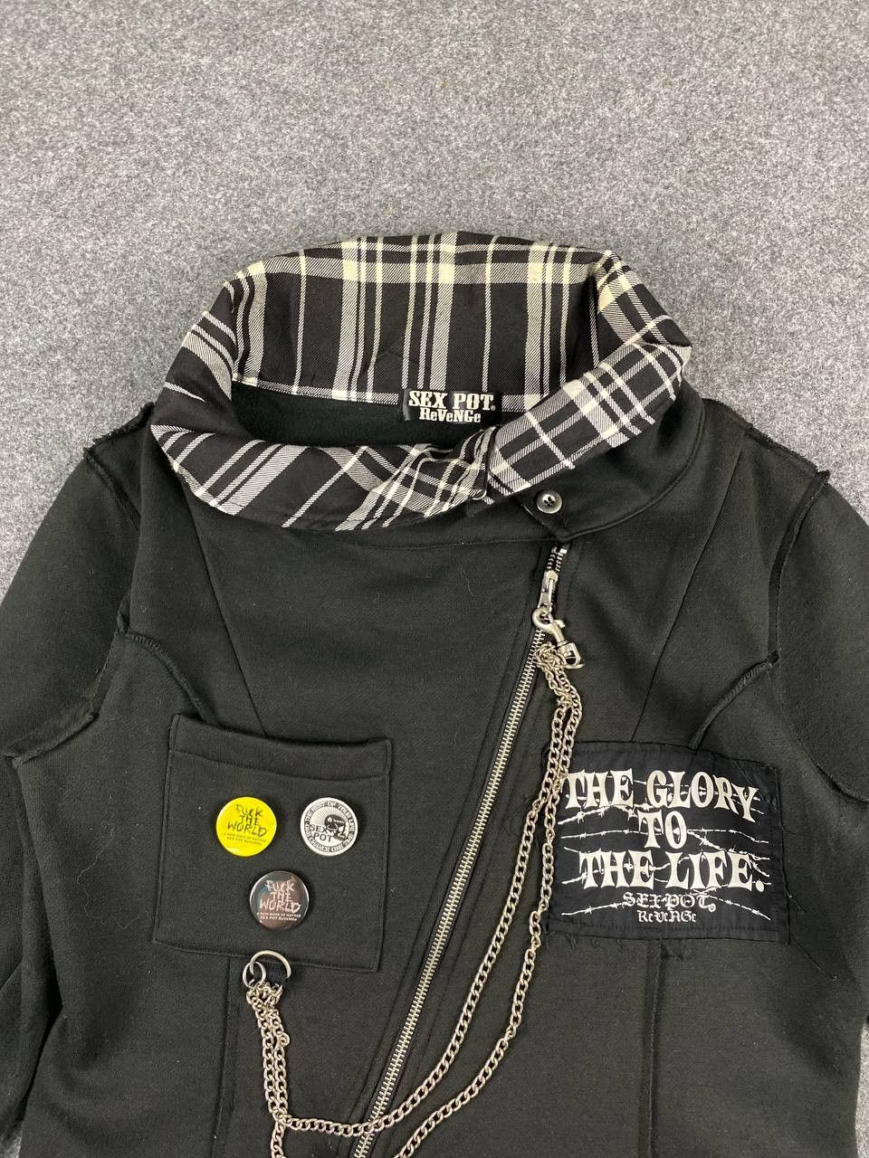 Japanese Brand sex pot revenge bondage punk jacket very nice design Size US M / EU 48-50 / 2 - 2 Thumbnail