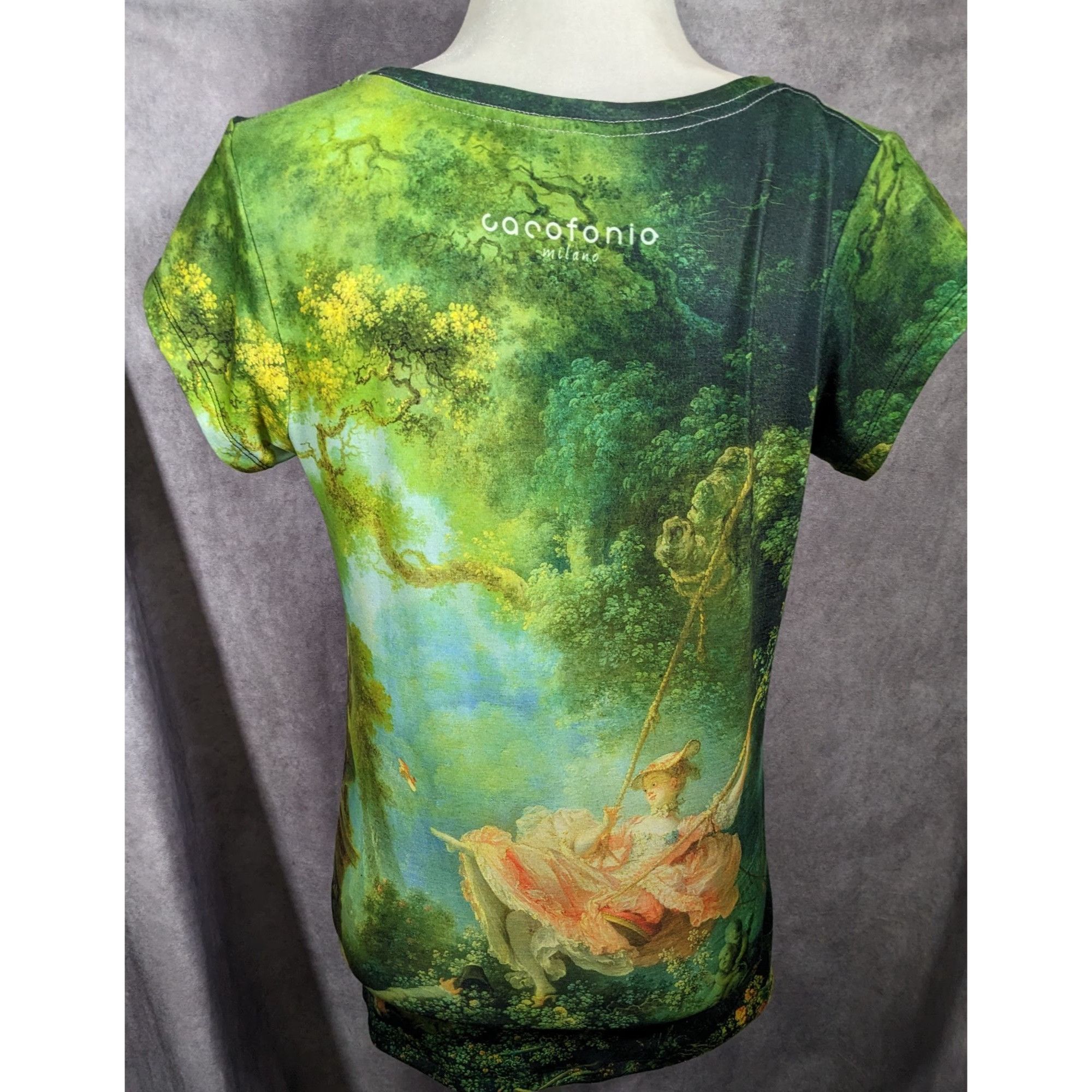 Other Cacofonia Milano The Swing Art Print Shirt Size Medium Size M / US 6-8 / IT 42-44 - 9 Thumbnail