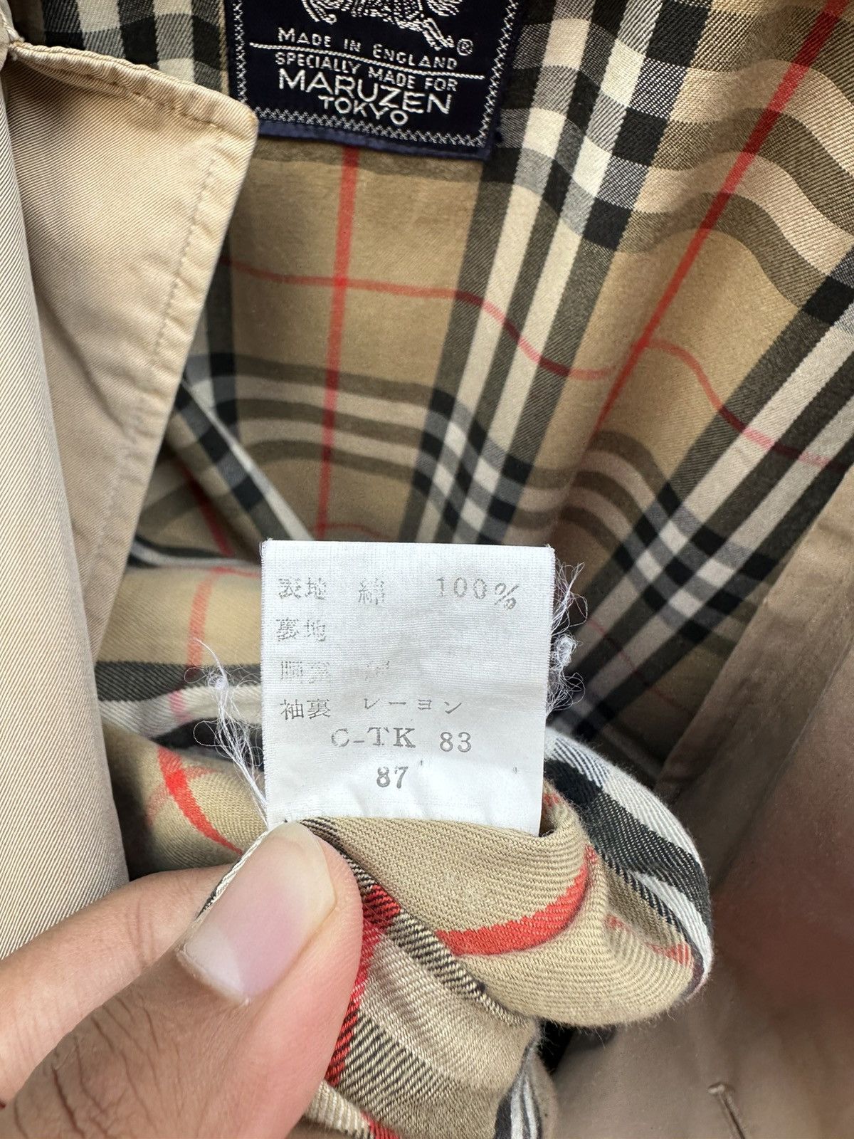 Burberry 👹Vintage Burberry’s Prorsum Maruzen Tokyo Trench Coat Size US L / EU 52-54 / 3 - 11 Thumbnail