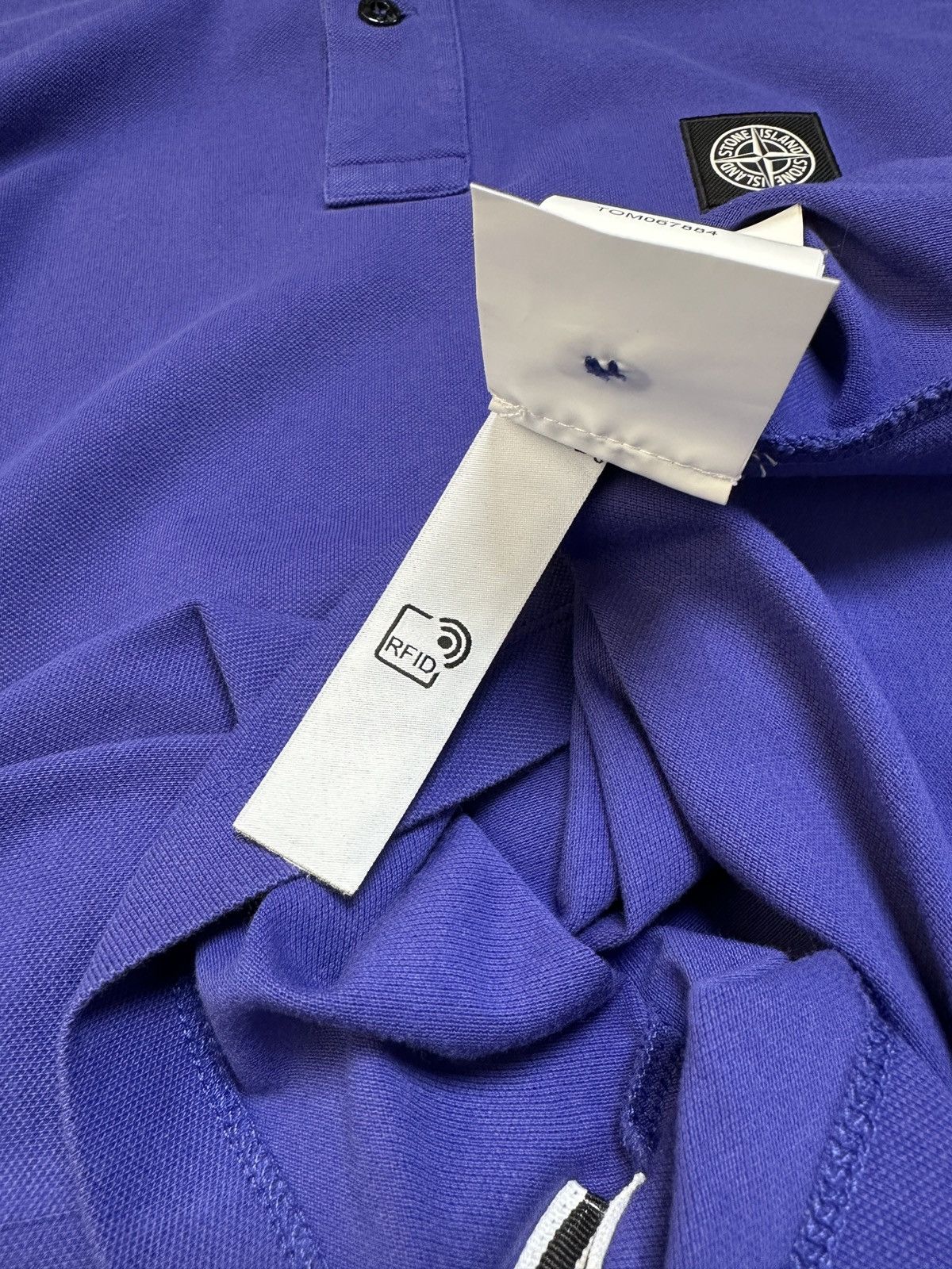 Stone Island STONE ISLAND Patch Program Long Sleeve Polo Shirt Purple S Size US S / EU 44-46 / 1 - 13 Thumbnail