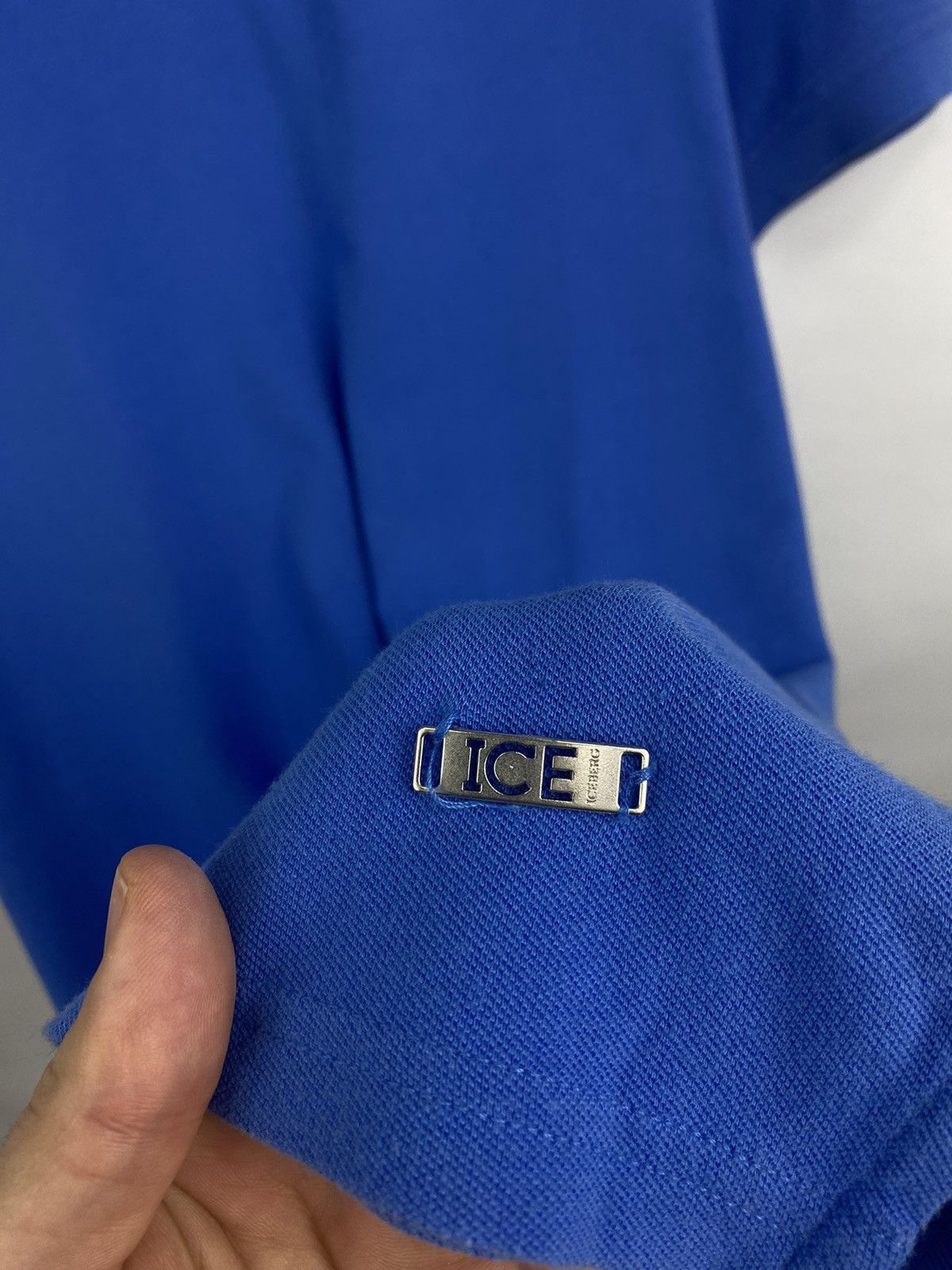 Iceberg 🇺🇸 Vintage 90s Iceberg Polo T-Shirt Rare Retro Hype Y2K Size US M / EU 48-50 / 2 - 7 Thumbnail