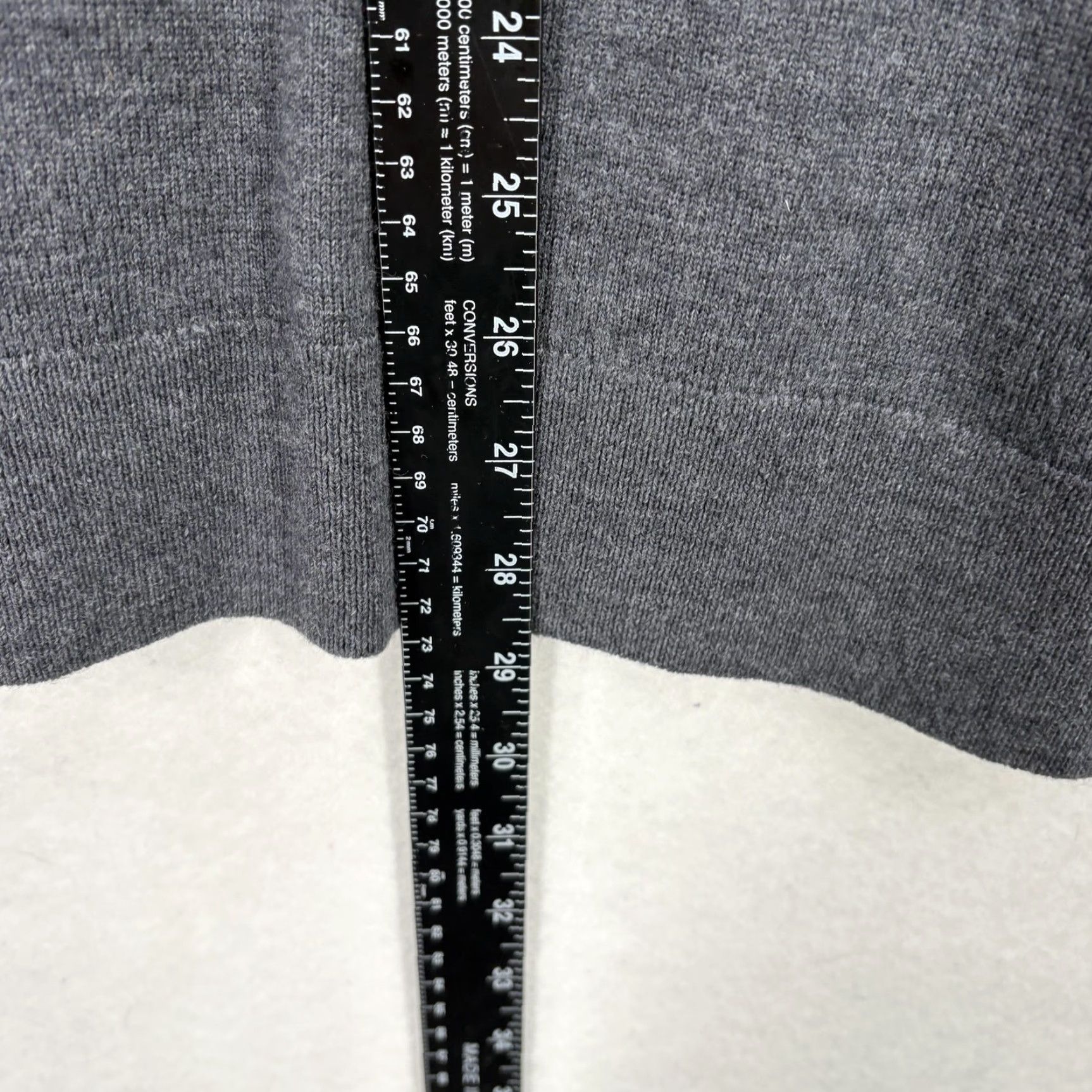 UNTUCKit UNTUCKit Sweater Mens 2XL Dark Gray Belguardo Merino Wool Half Zip Pullover Size US XXL / EU 58 / 5 - 6 Thumbnail