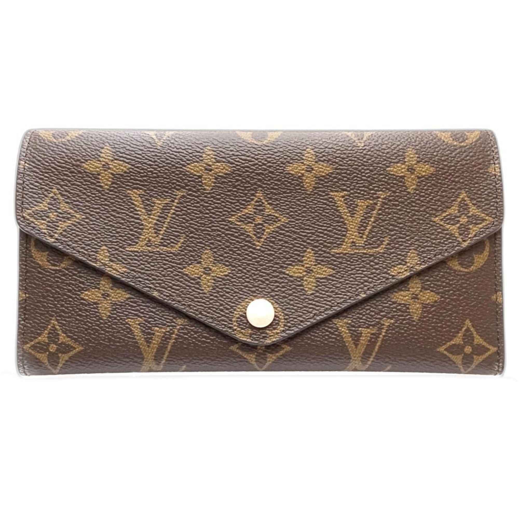 Louis Vuitton Louis Vuitton Monogram Long Wallet M41739 Portefeuille Josephine Brown Pink Women's 181965 Size ONE SIZE - 1 Thumbnail