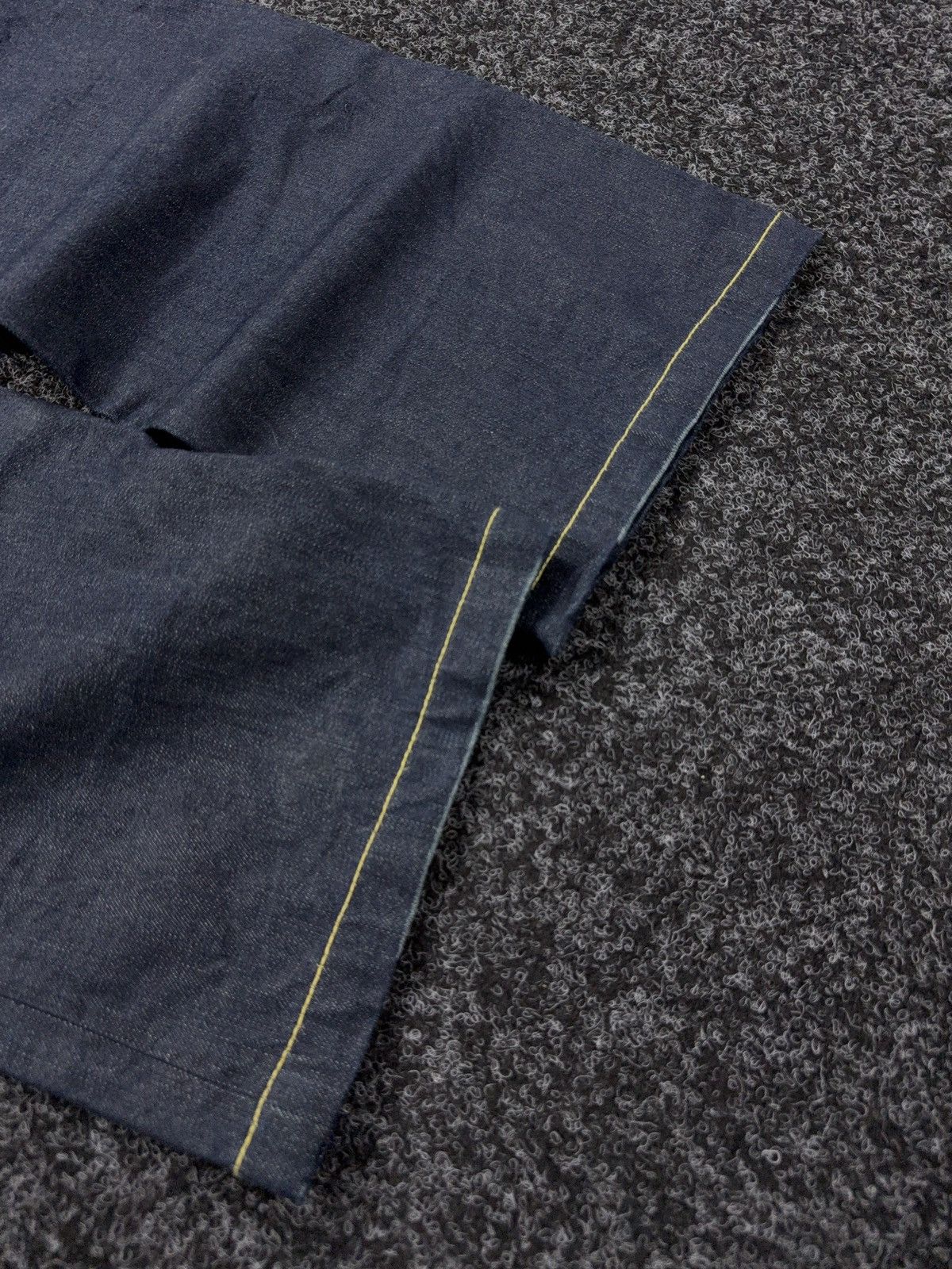 Diesel Luxury Diesel Volver Dark Raw Denim Wide Leg Jeans Y2K Size 26" / US 2 / IT 38 - 15 Thumbnail