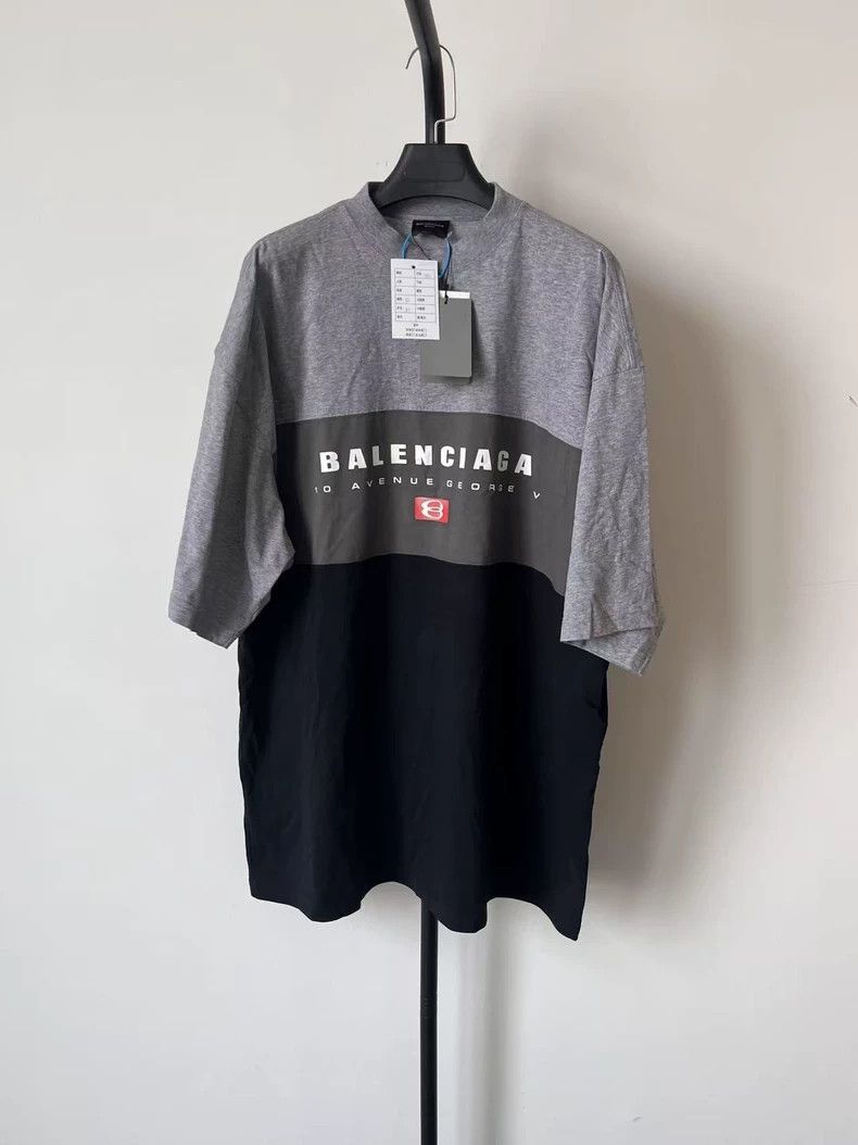 Balenciaga Balenciaga Logo Print Crew Neck Sleeve T-Shirt Size US XS / EU 42 / 0 - 1 Thumbnail