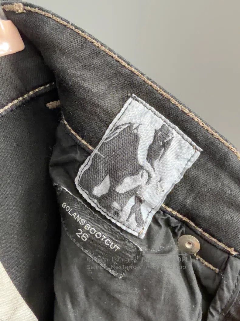 Rick Owens Rick Owens High-Waisted Black Denim Pants Size US 26 / EU 42 - 4 Thumbnail