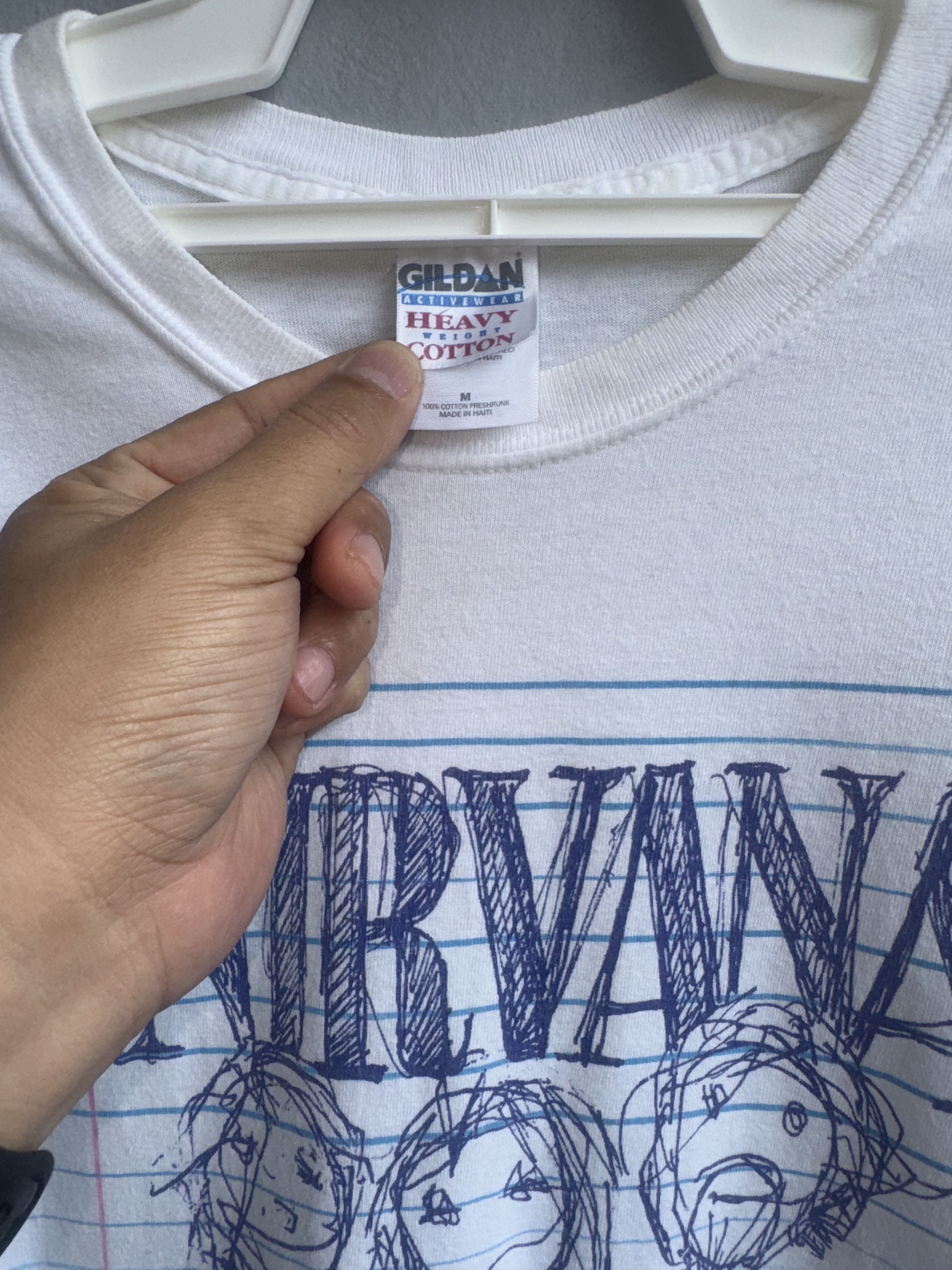 Nirvana Notebook 1997's Vintage Band T-Shirt