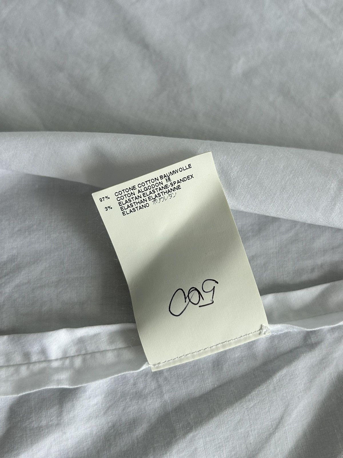 Maison Margiela Maisonmargiela women’s white button down top shirt Size L / US 10 / IT 46 - 12 Thumbnail