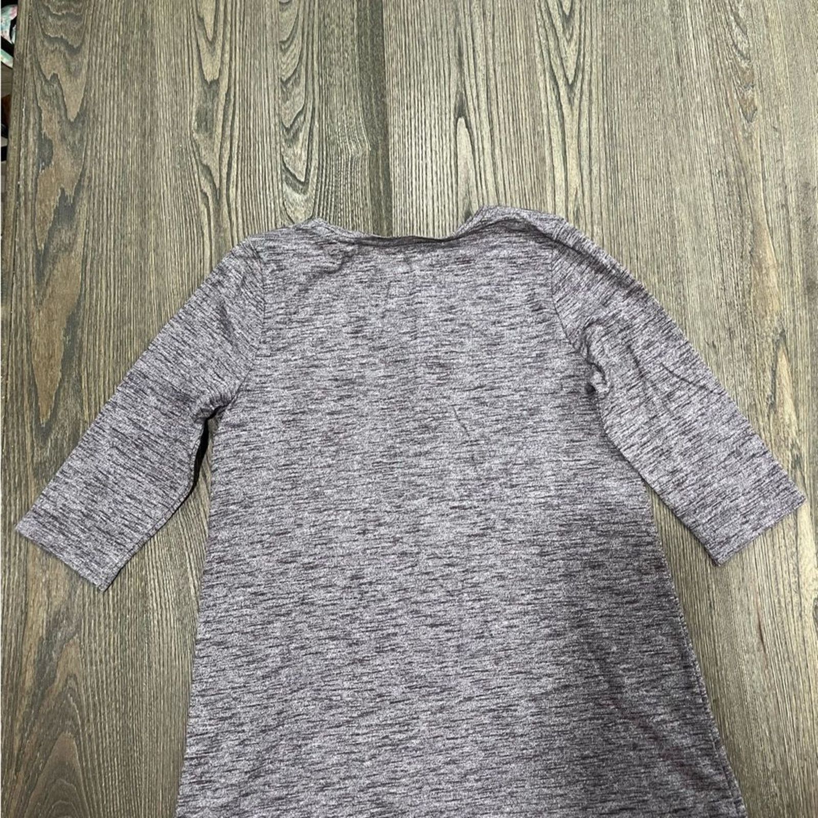 Vintage J. Jill Womens Small Tunic Top Pure Purple Ballet Sleeves S Size S / US 4 / IT 40 - 7 Thumbnail