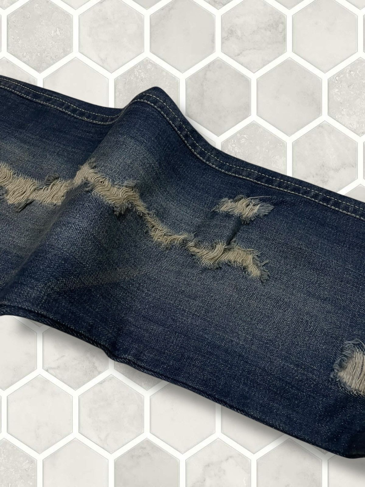 Hysteric Glamour Vintage Rare Designer Japan Beams Distressed Grunge Denim Size US 30 / EU 46 - 9 Thumbnail