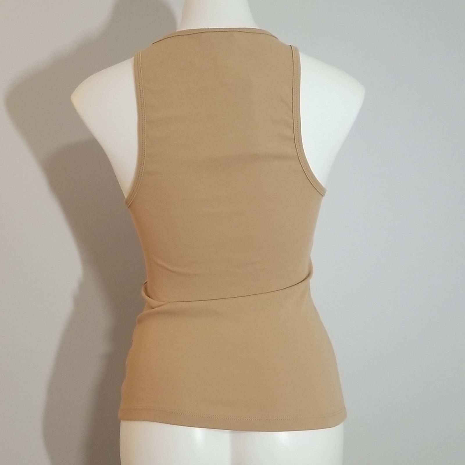 A.L.C. NWT A.L.C Tan Knit Basic Tank Top Size S / US 4 / IT 40 - 2 Thumbnail