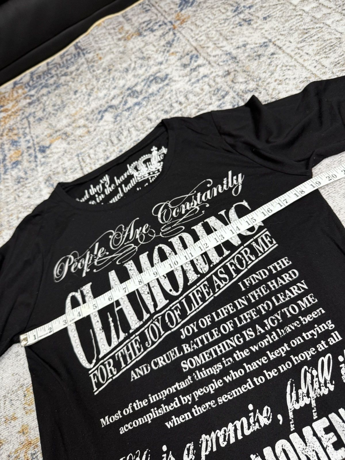 Hysteric Glamour Glamouring ifsix style long sleeve Size US M / EU 48-50 / 2 - 8 Thumbnail