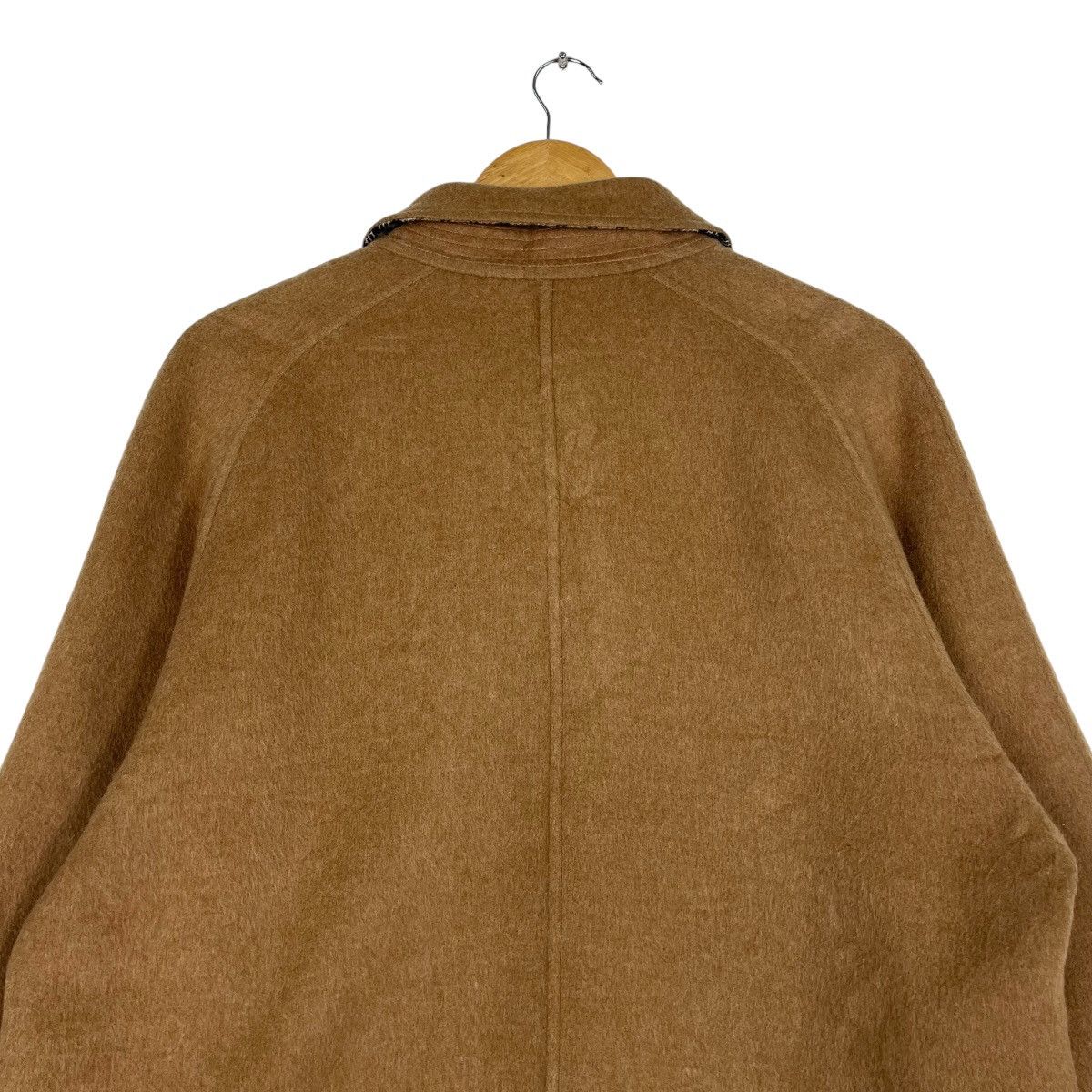 DAKS × Japanese Brand × Vintage 💥90s DAKS LONDON REVERSIBLE BUTTON WOOL JACKET Size US L / EU 52-54 / 3 - 8 Thumbnail