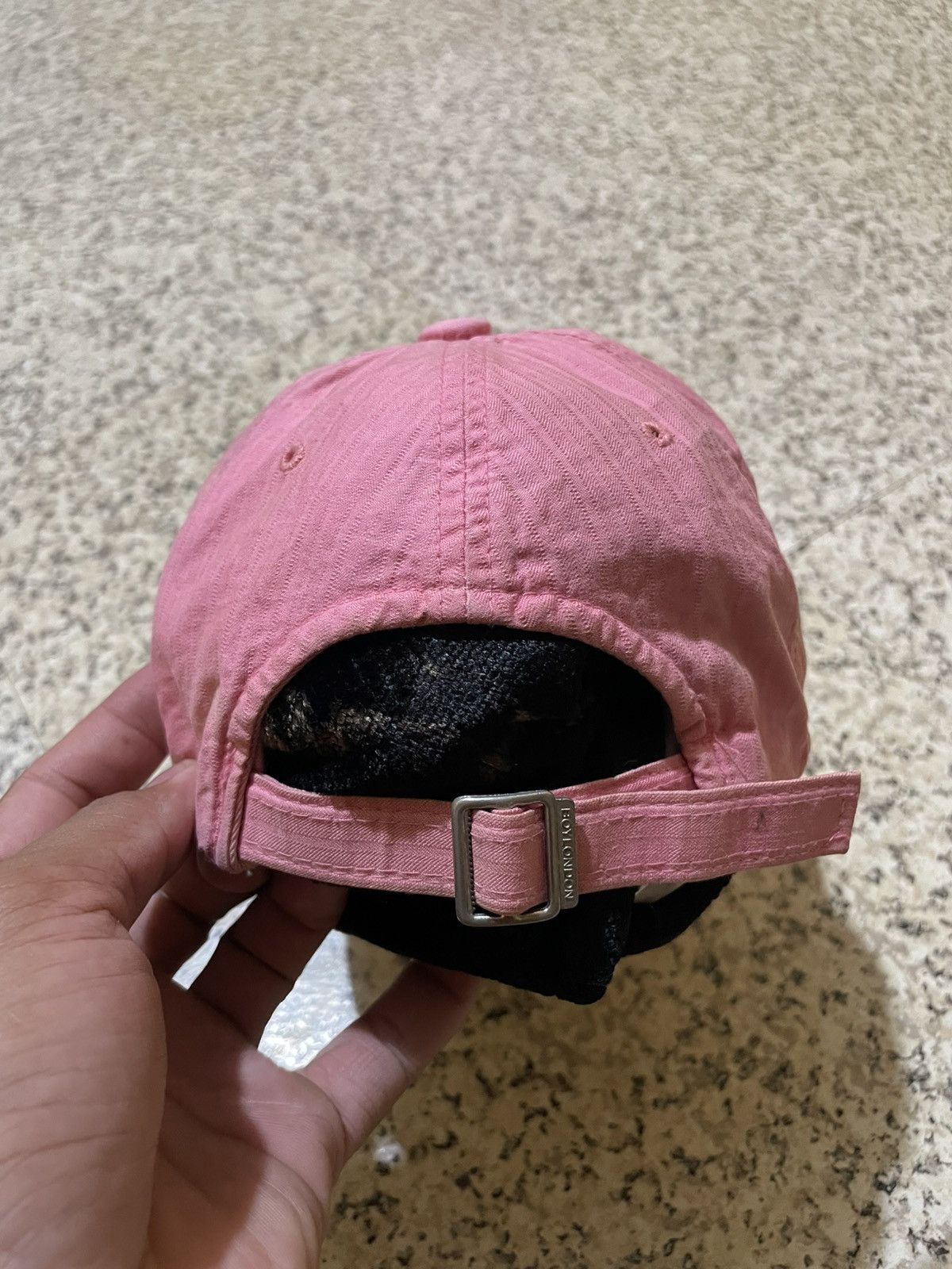 Boy London Vintage 90s Boy London "Sun & Logo" Pink Strapback Hat Size ONE SIZE - 7 Thumbnail