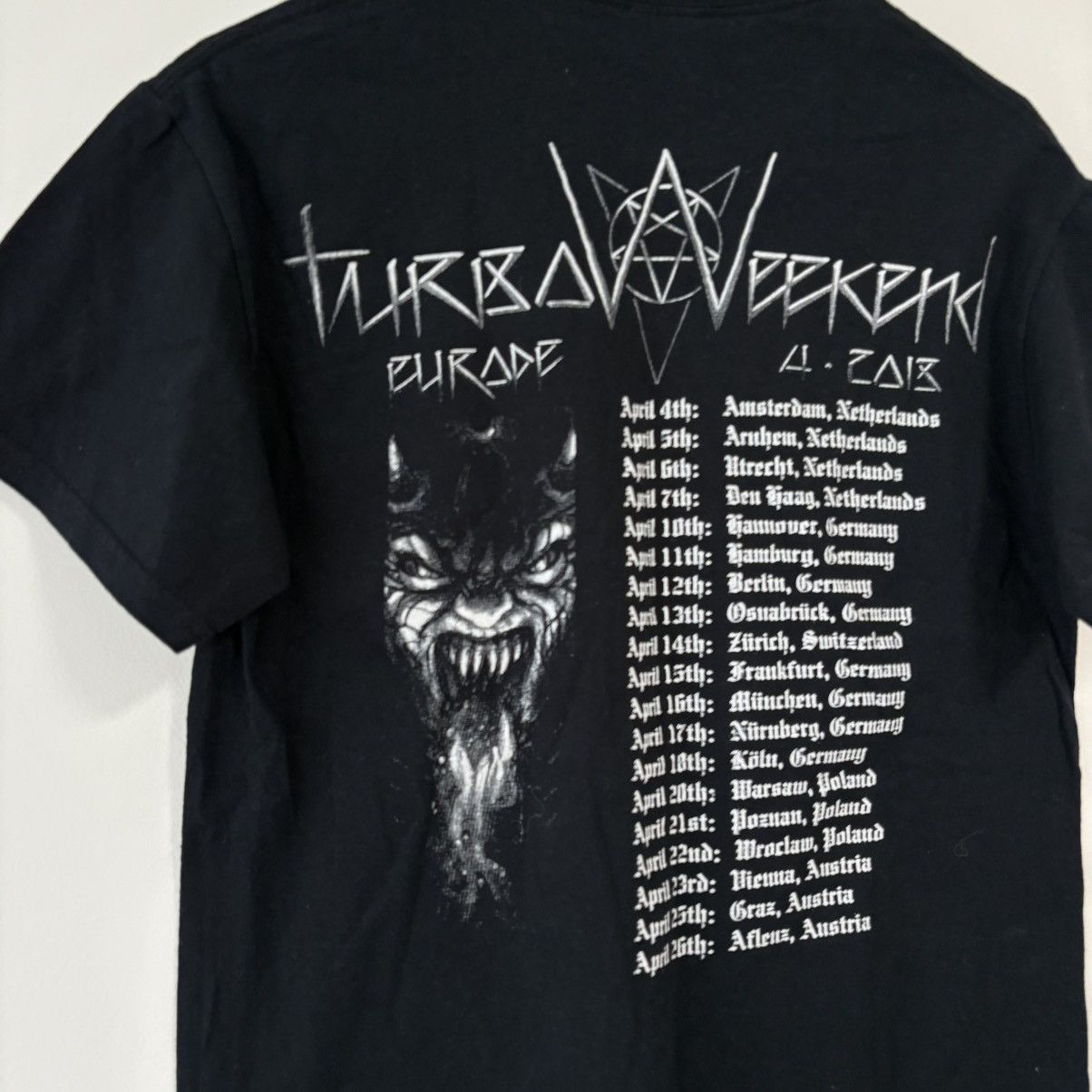 Vintage Turbo Weekend Mens y2k casual merch t-shirt vintage Size US S / EU 44-46 / 1 - 7 Thumbnail
