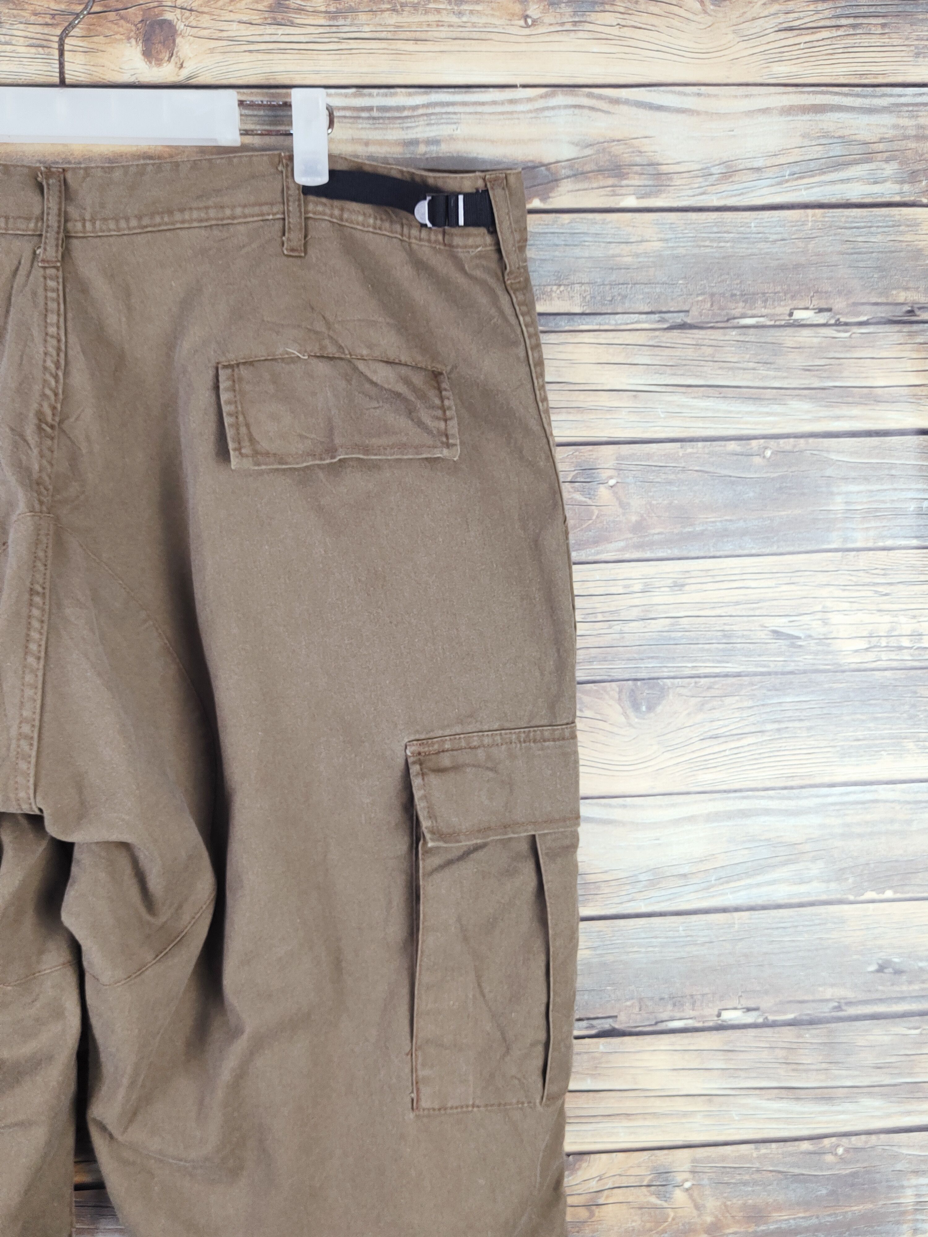 Japanese Brand Japanese Brand Brown Multipocket Tactical Cargo Pants #W1622 Size US 42 / EU 58 - 10 Thumbnail