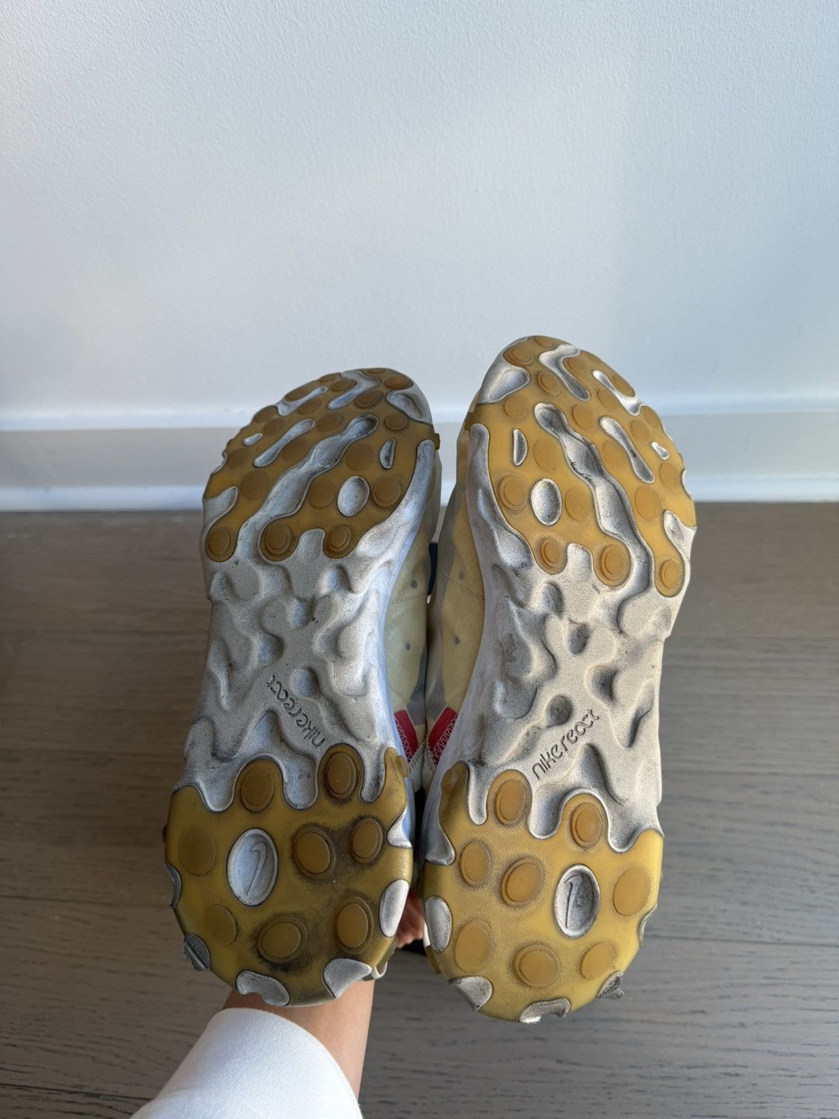 Nike Nike React Element 87 - Sail Light Bone Size US 9 / EU 42 - 5 Thumbnail