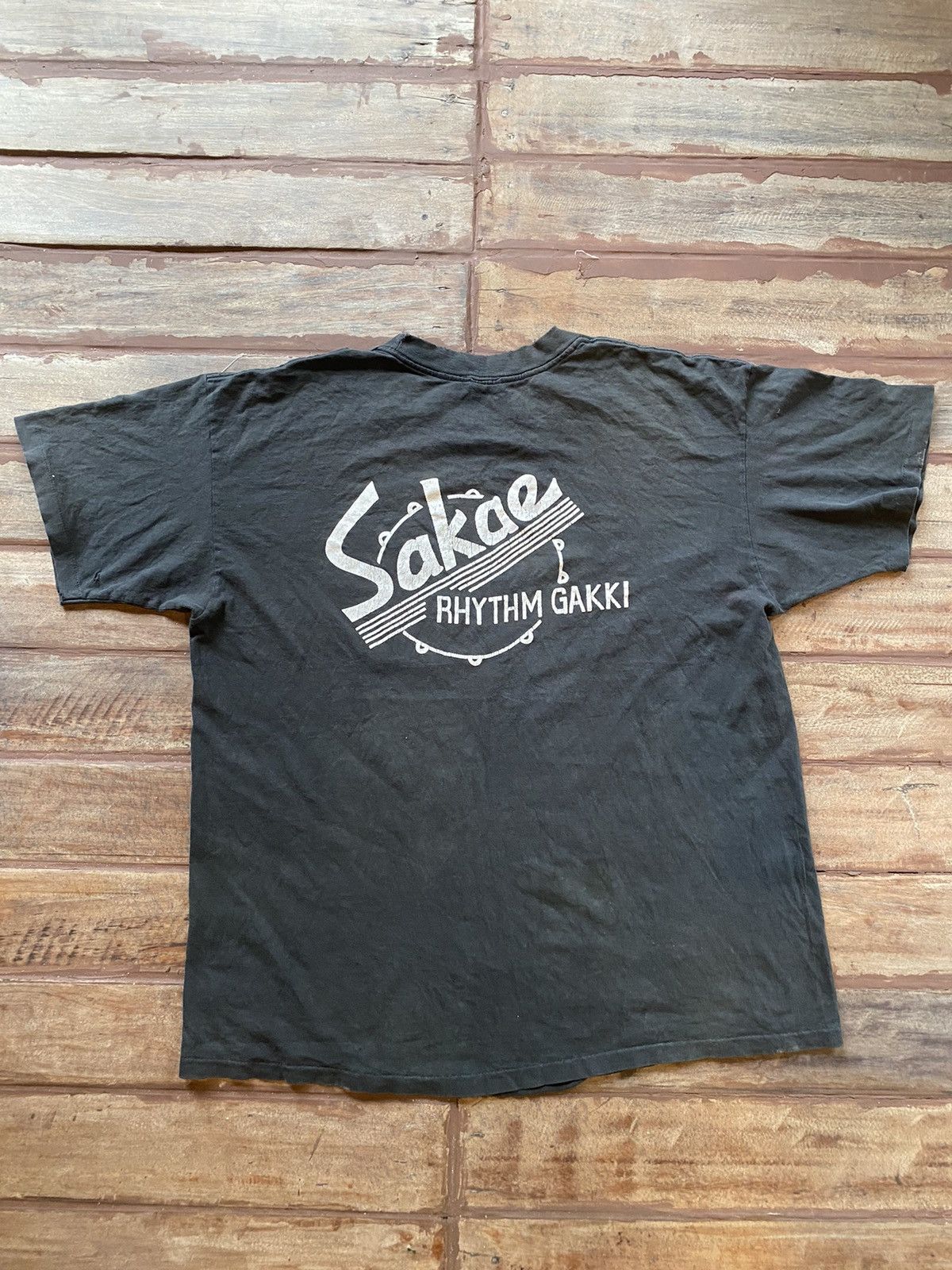 Vintage × Yamaha Vintage 1990s Yamaha System Drums Sakae T shirts Size US XL / EU 56 / 4 - 2 Thumbnail