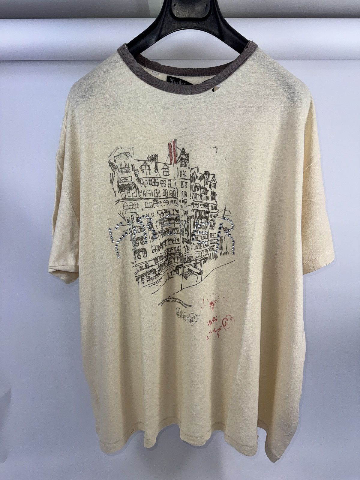 Paly Hollywood PALY CHELSAY HOTEL OVERSIZED TEE Size US XL / EU 56 / 4 - 4 Thumbnail