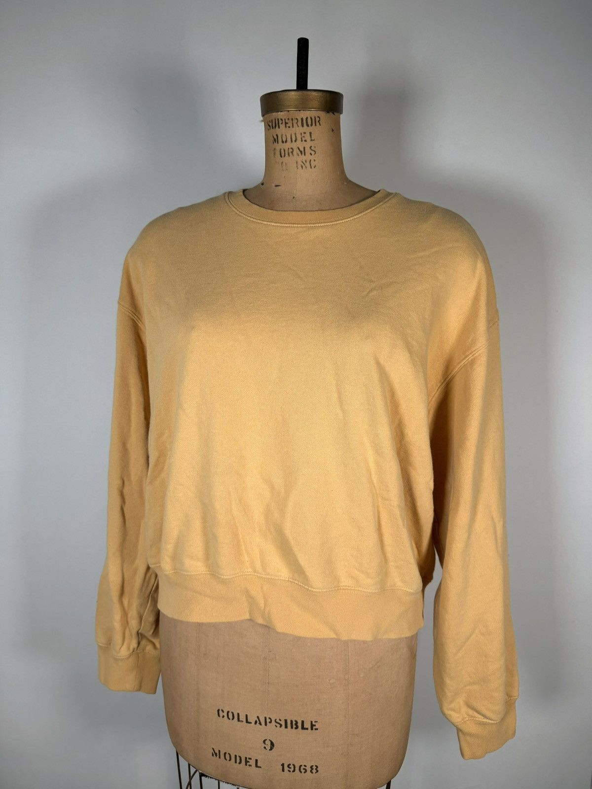 Stussy Stussy Ezra Cropped Baggy Sweatshirt Size L / US 10 / IT 46 - 2 Thumbnail