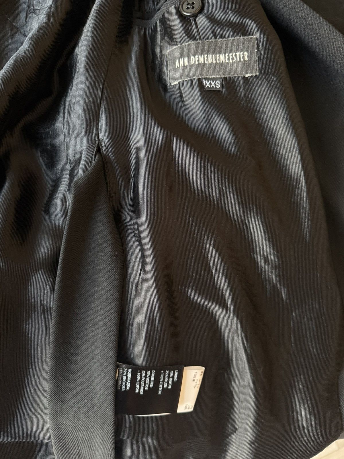 Ann Demeulemeester AW16 ‘Hamilton’ Long coat Size US XS / EU 42 / 0 - 3 Thumbnail