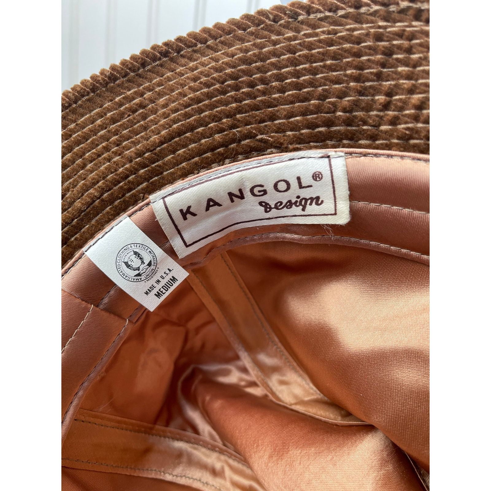 Kangol Kangol Vintage USA Made Corduroy Lined Bucket Hat Medium Size ONE SIZE - 5 Thumbnail