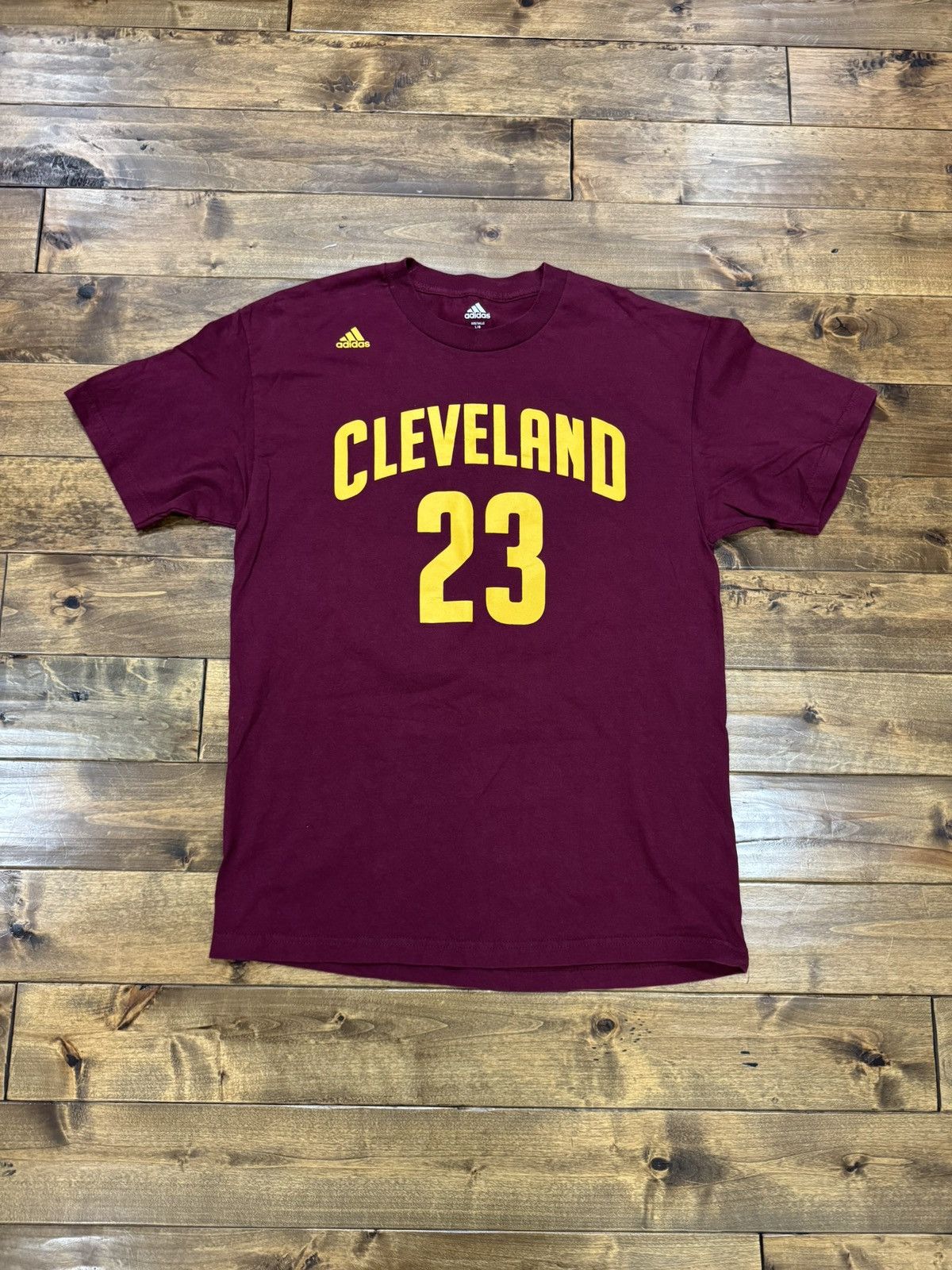 Adidas Cleveland Lebron James T shirt Size US L / EU 52-54 / 3 - 1 Thumbnail