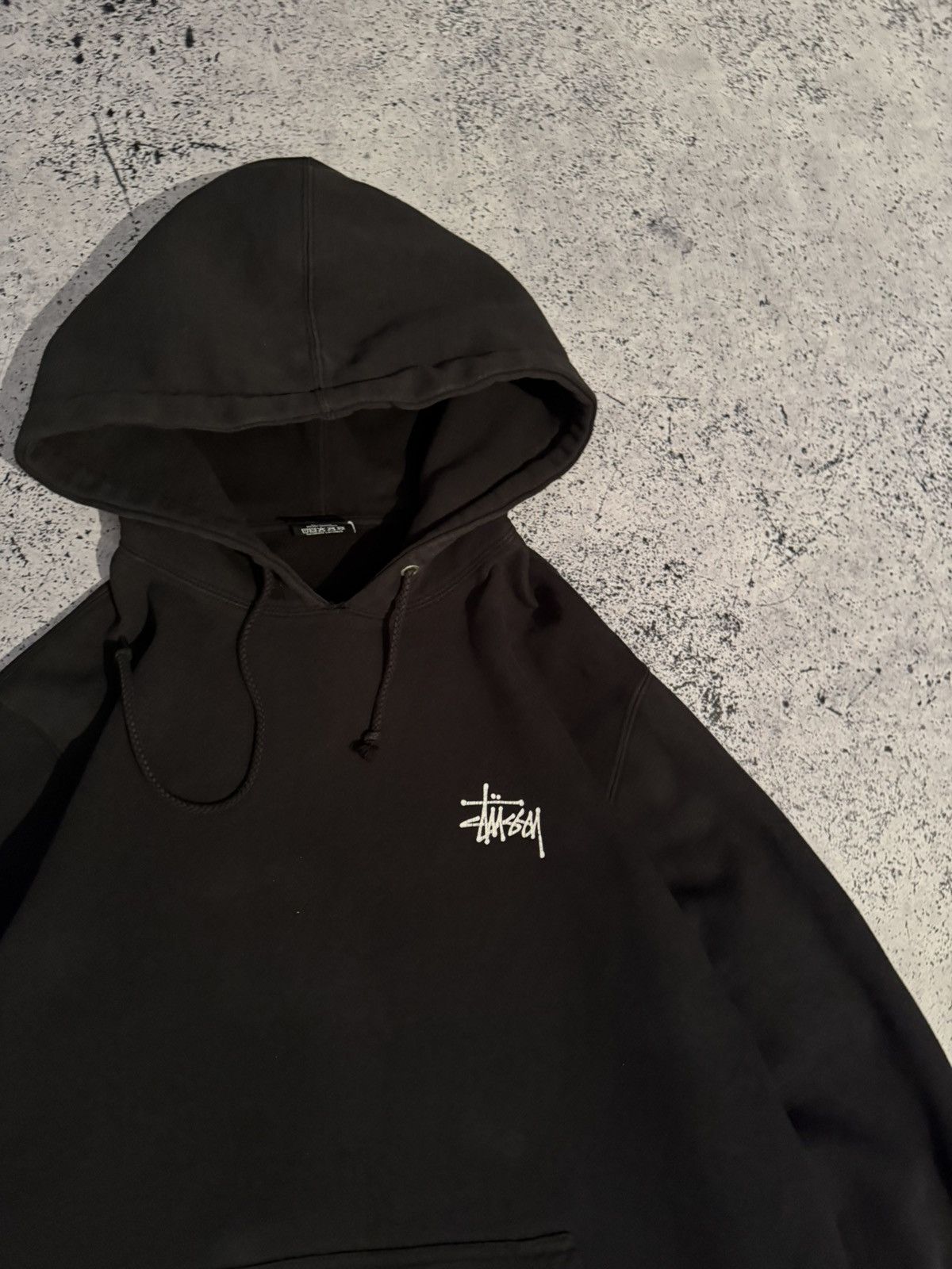 Stussy Streetwear * Stussy. Stussy Big Logo Black Hoodie Size US M / EU 48-50 / 2 - 8 Thumbnail