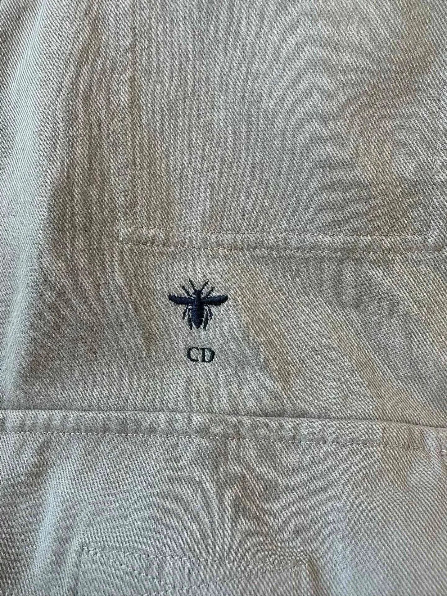 Dior Dior Classic Camel Denim Jacket. Size XS / US 0-2 / IT 36-38 - 4 Thumbnail