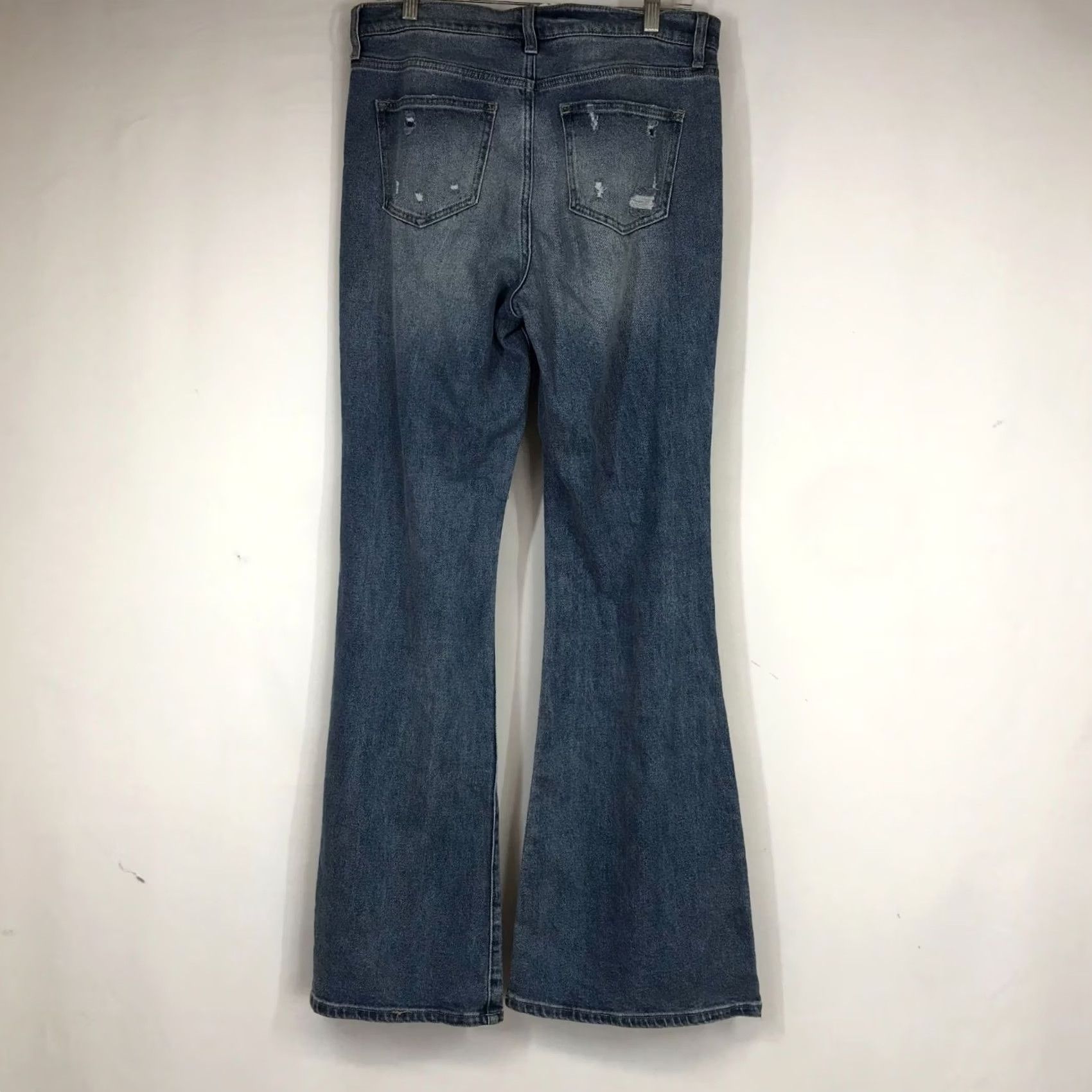 Vintage ALTAR'D STATE FLARE JEANS Blue Denim Cotton Blend Womens 30/11 Size 30" / US 8 / IT 44 - 4 Thumbnail