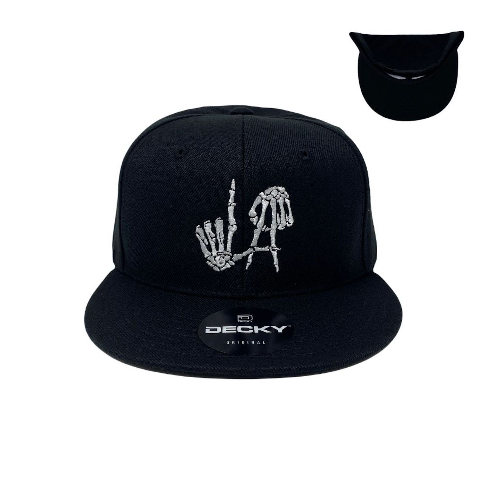 Other Los Angeles Bones Snapback Hat All Black Size ONE SIZE - 1 Thumbnail