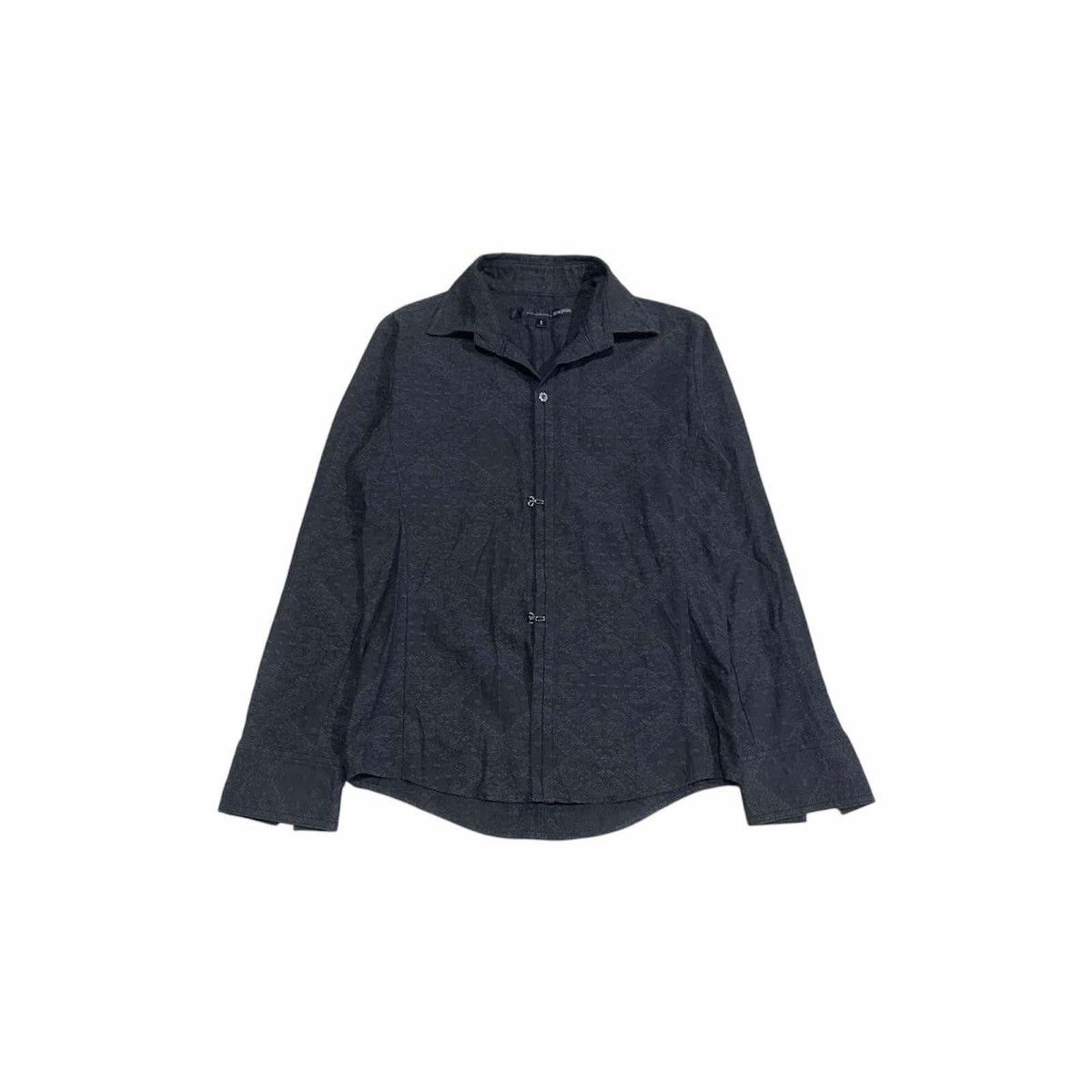 If Six Was Nine × Japanese Brand × Tornado Mart 🔥Sick Y2K Schlussel Shirt Paisley Embossed Size US M / EU 48-50 / 2 - 2 Thumbnail