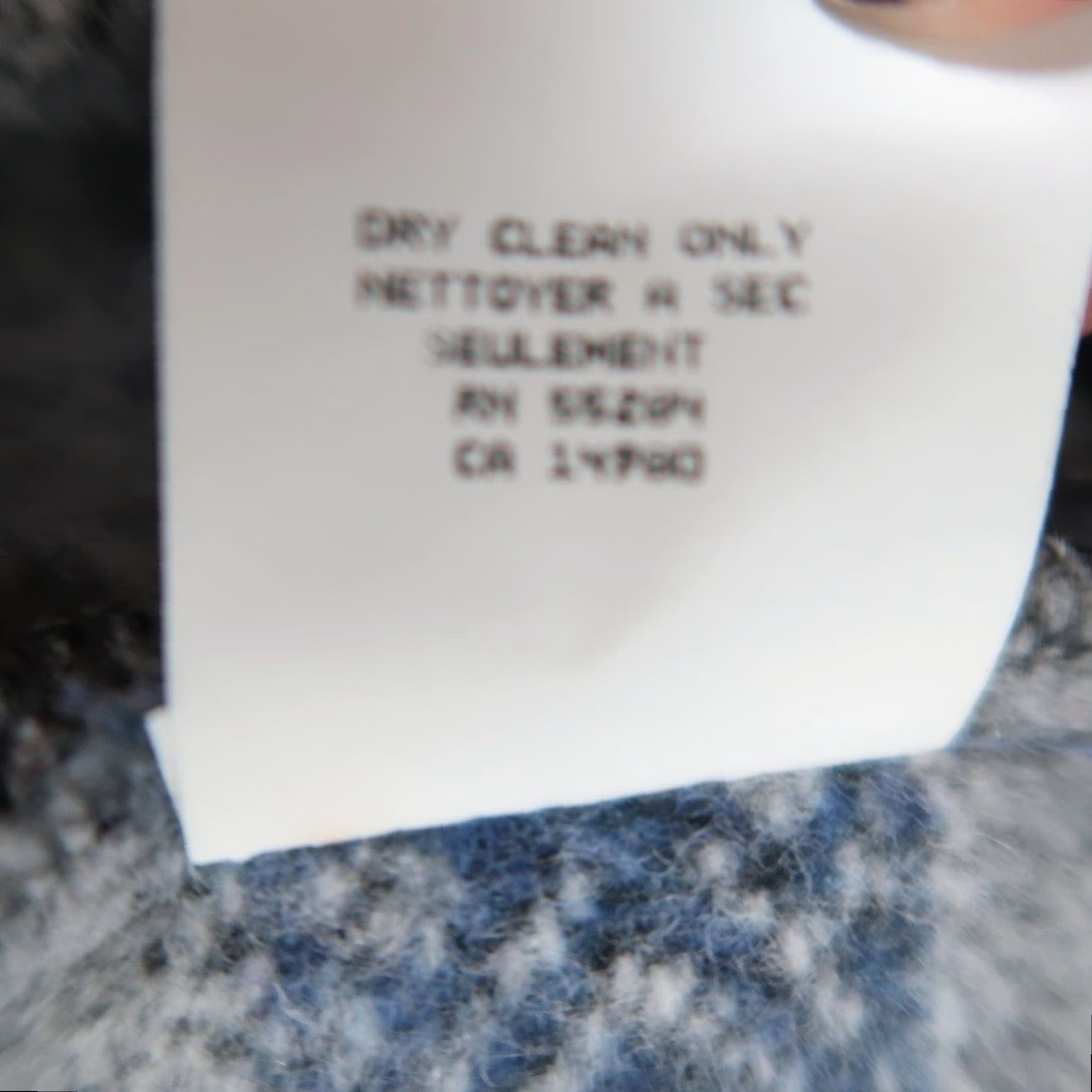Brooks VINTAGE David Brooks Jacket Coat Wool Polar Bear Snowflake 90s Grey Blue M Womens Size M / US 6-8 / IT 42-44 - 8 Thumbnail